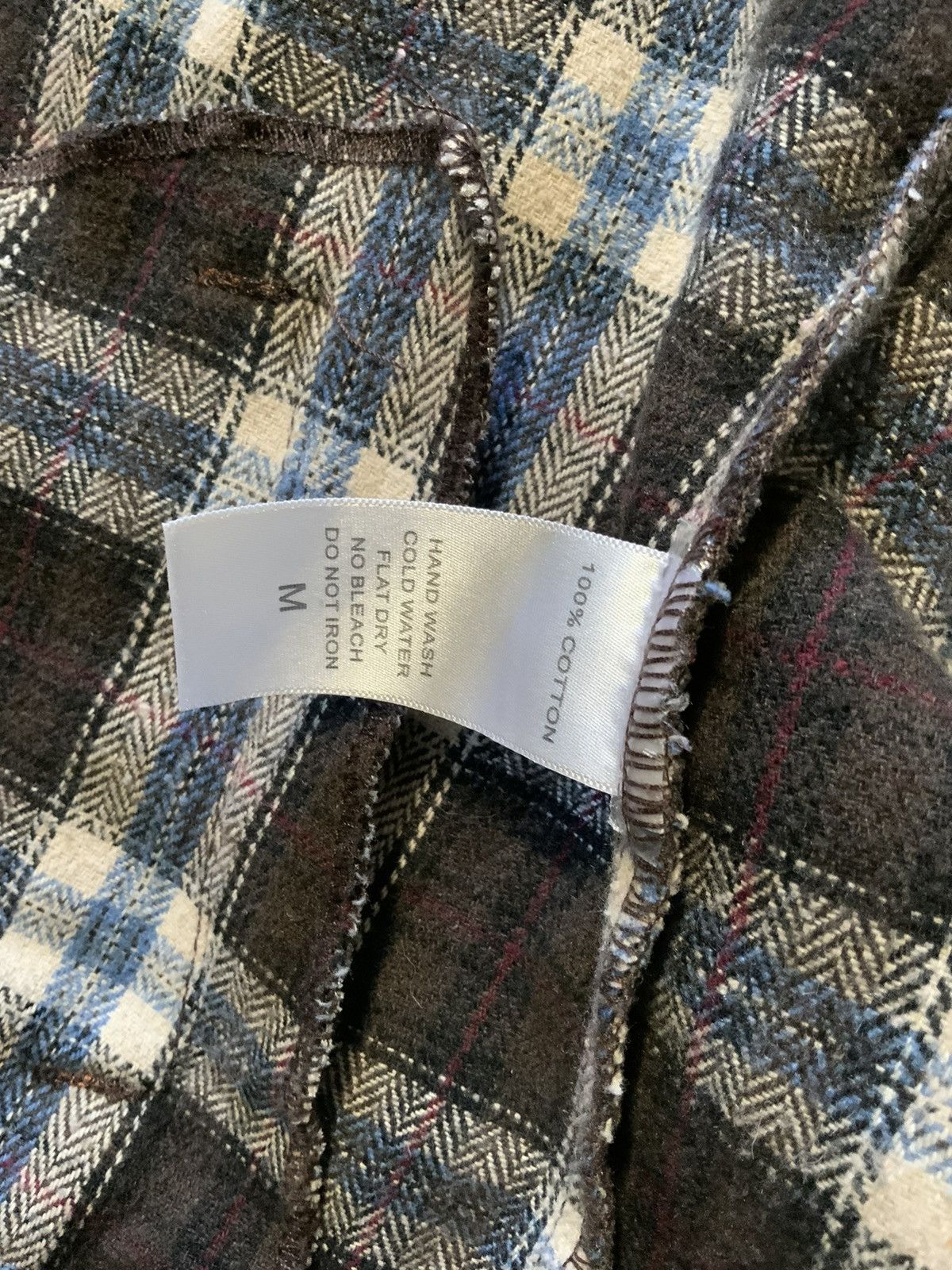 Mondaysuck MondaySuck Herringbone Plaid Zip Hooded Flannel Shirt Jacket Size US M / EU 48-50 / 2 - 8 Thumbnail