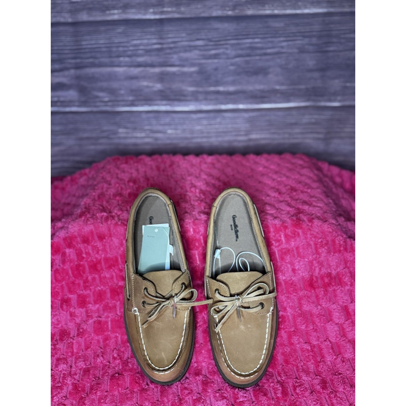 Target Basics Goodfellow & Co. Size 8 Leather Loafers w/ Memory Foam Size US 8 / EU 41 - 5 Thumbnail
