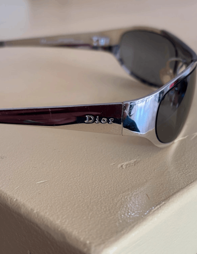 Dior Dior Sunglasses Safety CD Ski Bike Pop Rimless Vintage RI847 Size ONE SIZE - 1 Thumbnail