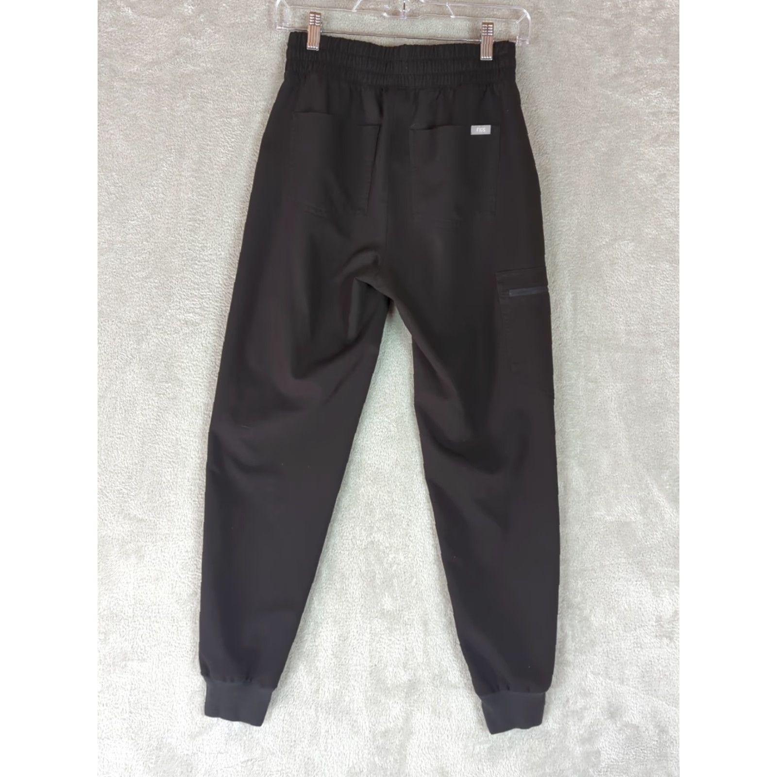 Vintage FIGS Zamora Jogger Scrub Pants Women XS Black Technical Collection Size 26" / US 2 / IT 38 - 5 Thumbnail