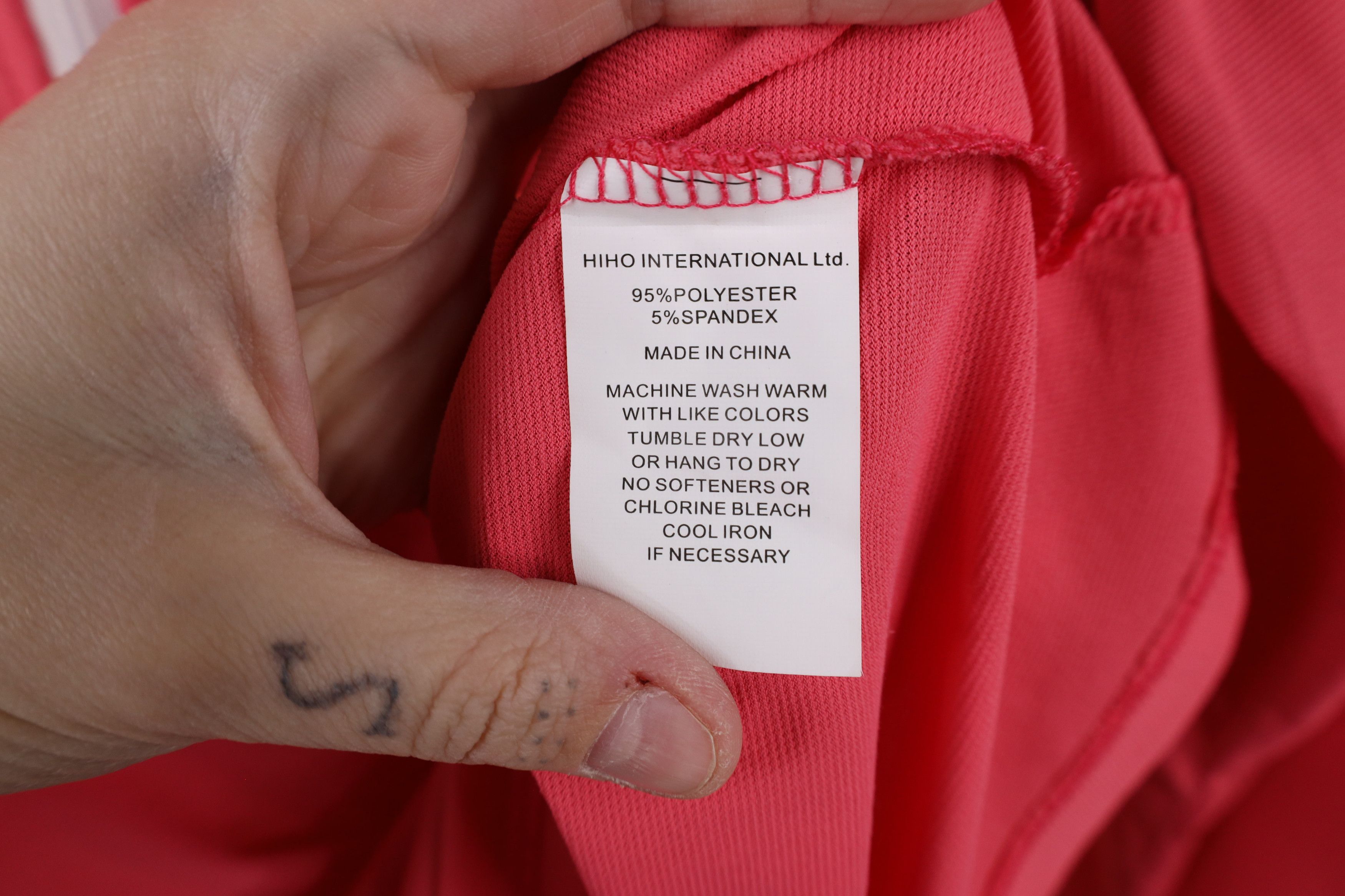 Vintage HiHo Beachwear Stretch Half Zip Pullover Top Jacket Pink Size L / US 10 / IT 46 - 11 Thumbnail