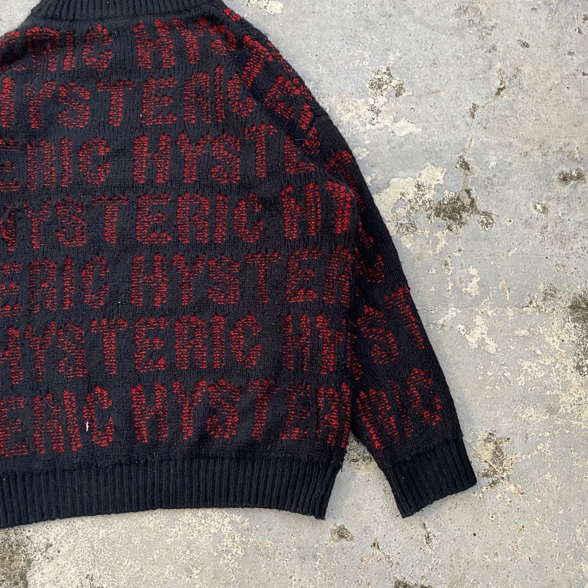 Hysteric Glamour hysteric glamour monogram knitwear sweatshirt Size US L / EU 52-54 / 3 - 17 Thumbnail