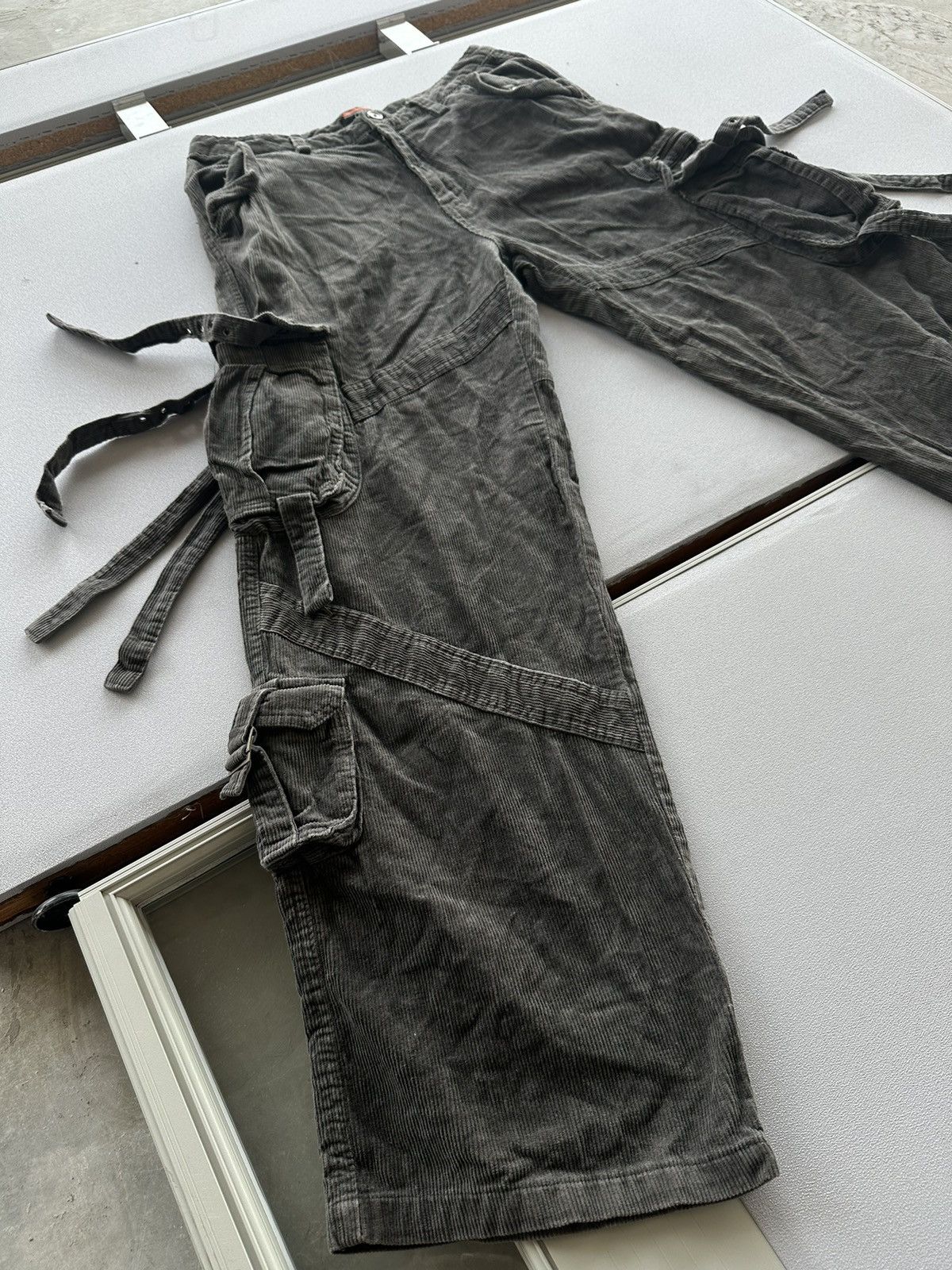 Other VTG Rare Changes Bondage Corduroy Cargo Pants Size US 32 / EU 48 - 4 Thumbnail