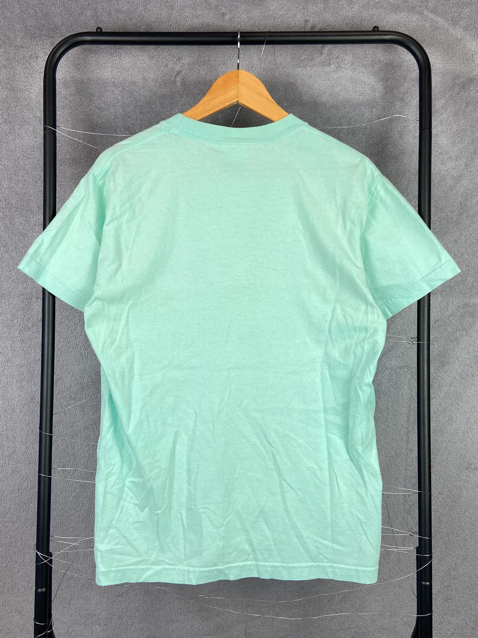 Parlez Parlez mint green t-shirt embroidered logo vintage Size US M / EU 48-50 / 2 - 6 Thumbnail
