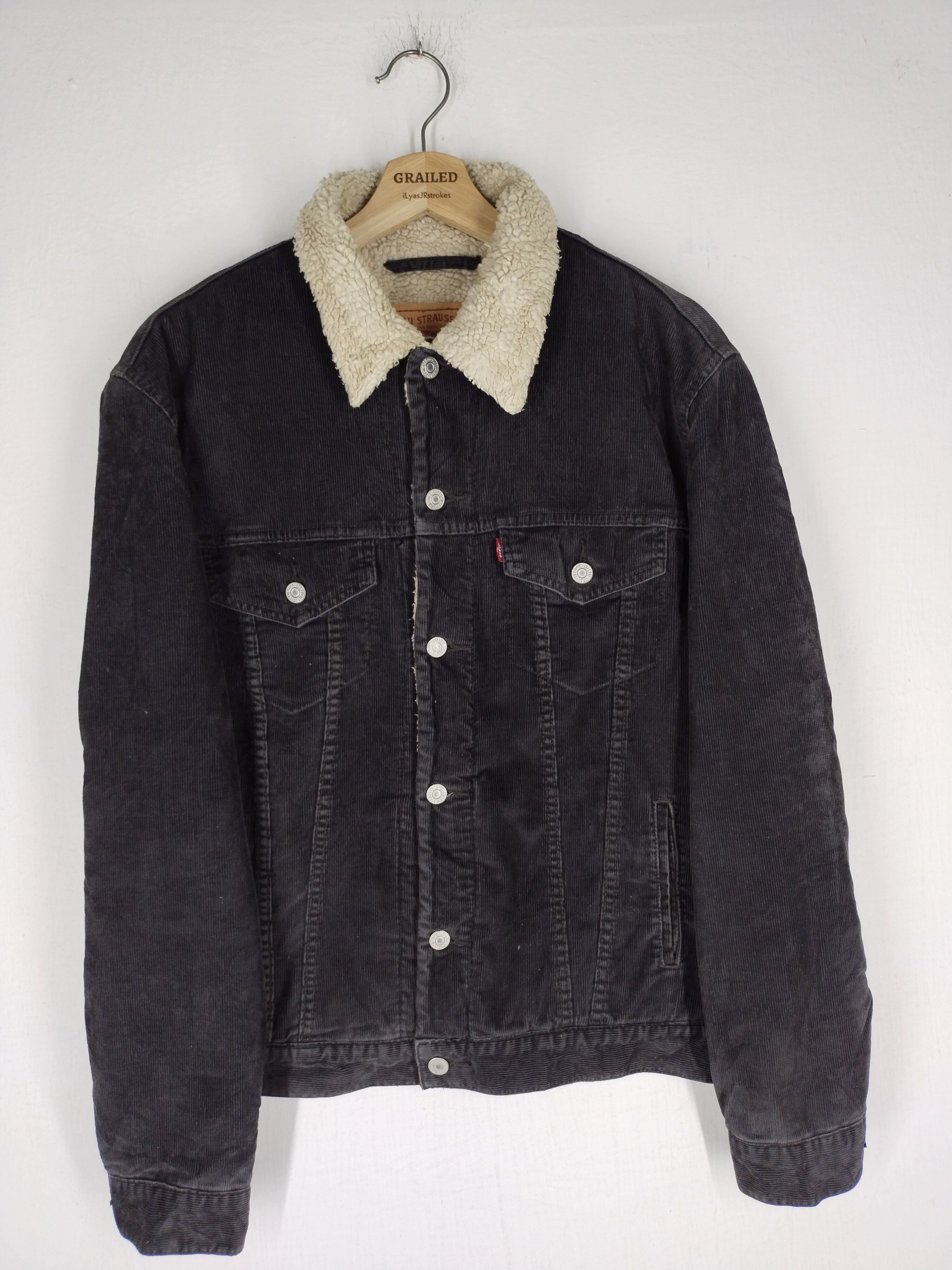 If Six Was Nine × Levi's × Levi's Vintage Clothing Vtg Levi's Sherpa Jacket Size US M / EU 48-50 / 2 - 1 Thumbnail