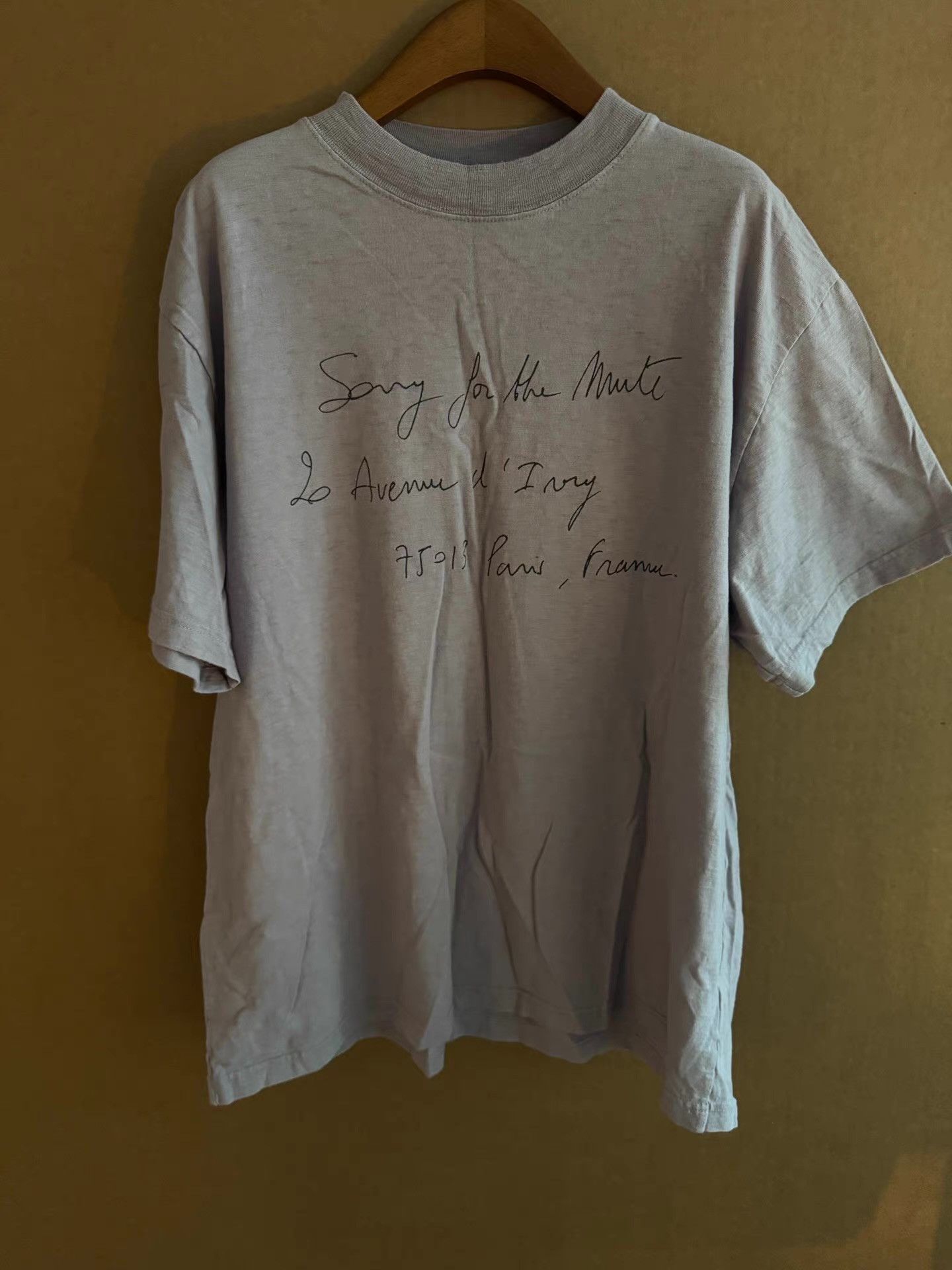Song For The Mute Song For The Mute Purple Short Sleeve T‑shirt Q16 Size US L / EU 52-54 / 3 - 1 Thumbnail