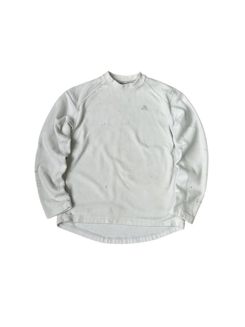 Nike × Nike ACG × Vintage Vintage Nike ACG Distressed Fleece Sweatshirt Size US M / EU 48-50 / 2 - 4 Thumbnail