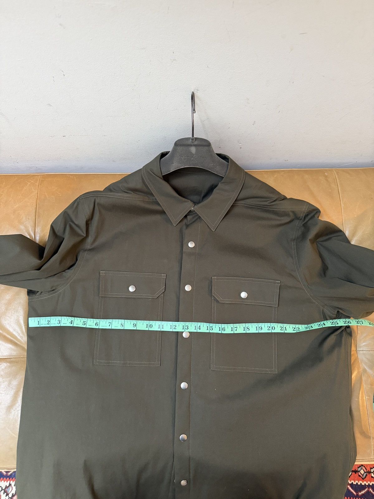 Rick Owens Padded Outershirt Size US XL / EU 56 / 4 - 7 Thumbnail