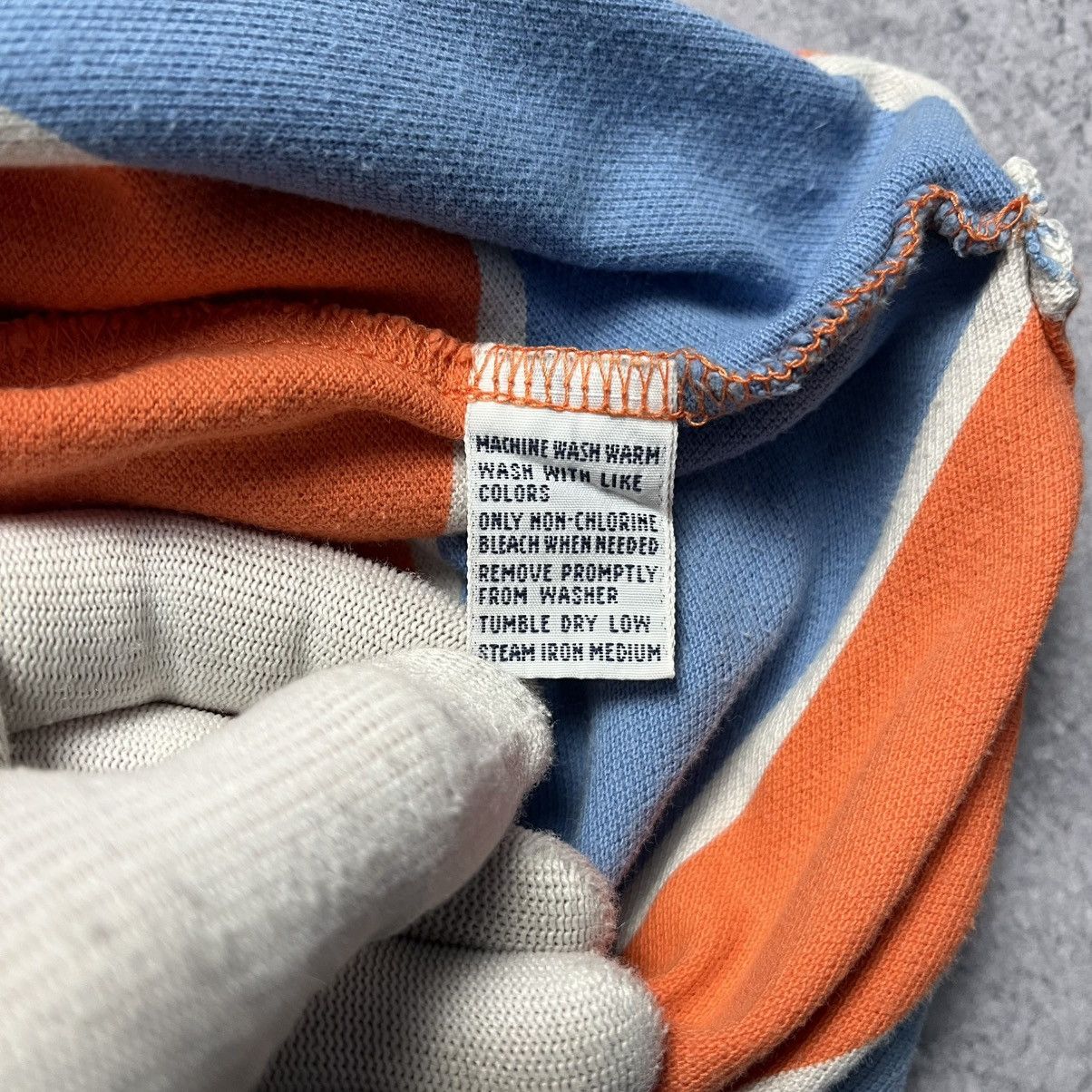 Polo Ralph Lauren × Vintage Vintage Polo Ralph Lauren Striped Polo Shirt Tee Streetwear Size US M / EU 48-50 / 2 - 10 Thumbnail