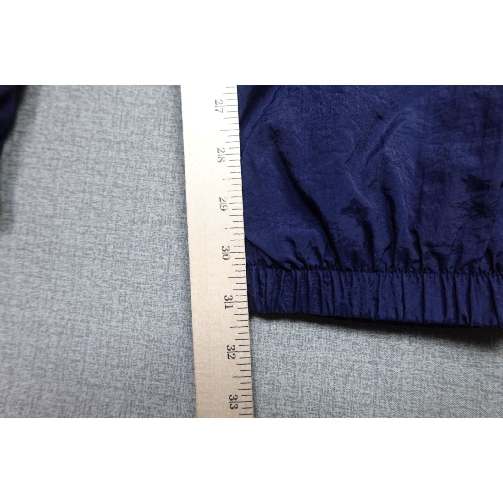Nike VINTAGE Nike Track Pants Mens XL Blue Lined Baggy Swishy Running Drawstring Size US 32 / EU 48 - 6 Thumbnail