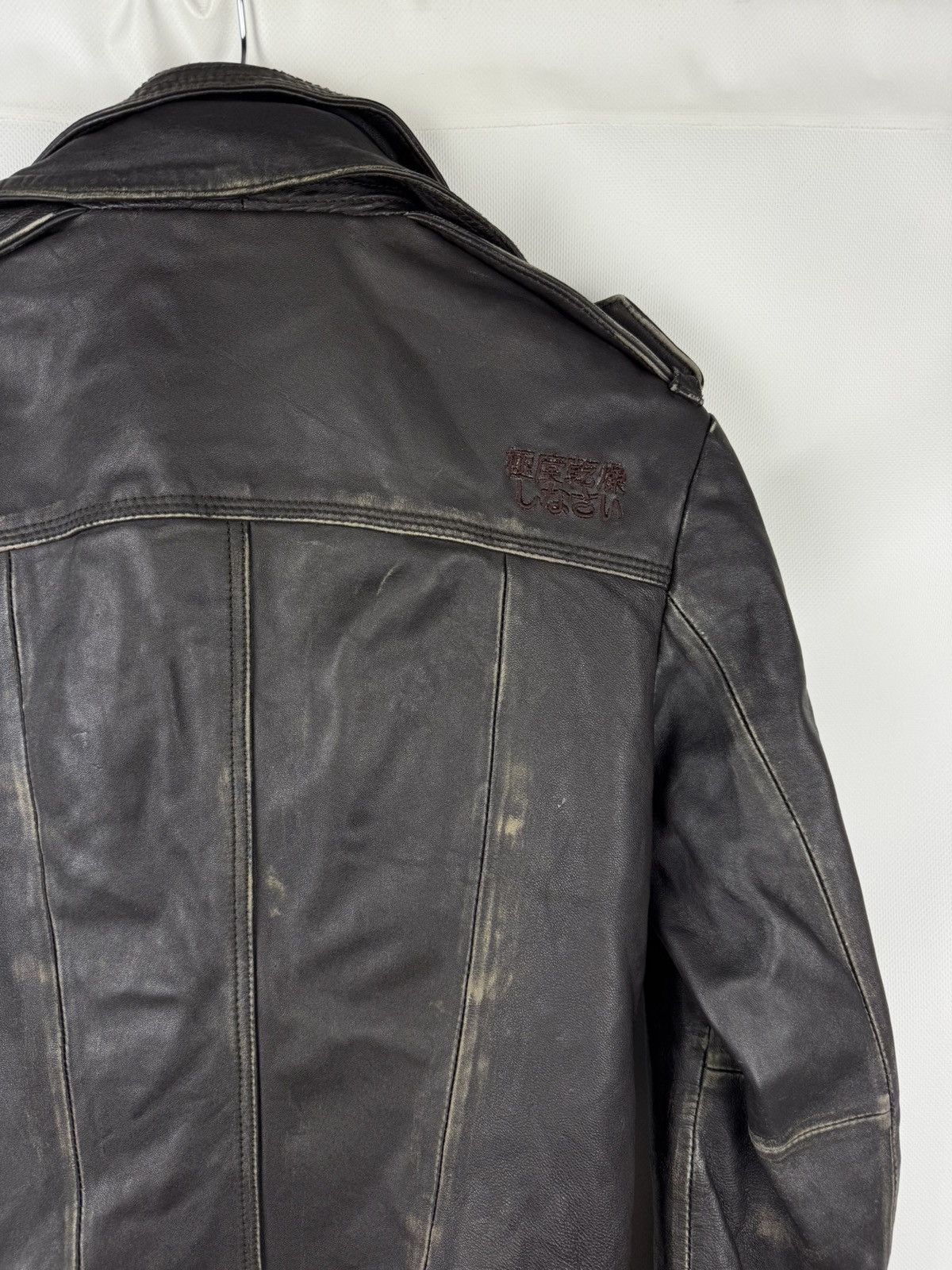 Superdry Superdry Japan Men’s Leather Multipocket Jacket Size S Size US S / EU 44-46 / 1 - 17 Thumbnail