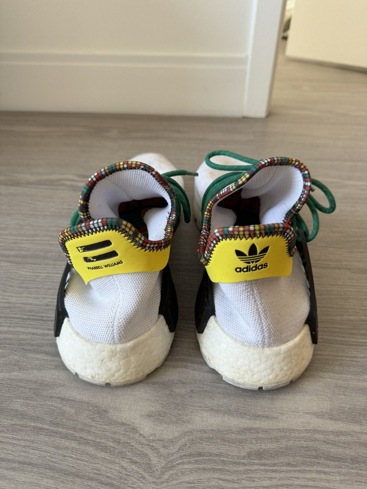 Adidas × Pharrell Adidas NMD Hu Pharrell Inspiration Pack White (Size 13) Size US 13 / EU 46 - 3 Thumbnail