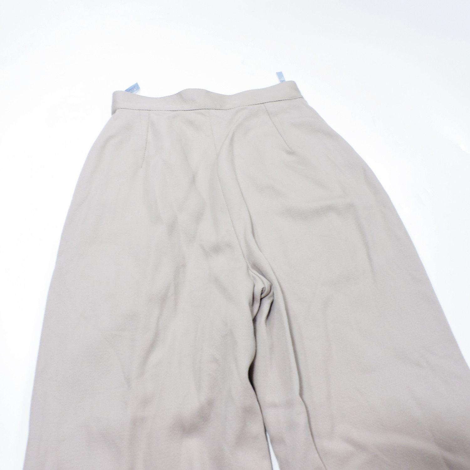 Thierry Mugler THIERRY MUGLER HIGH WAISTED CASUAL WOOL TROUSERS Size 28" / US 6 / IT 42 - 10 Thumbnail