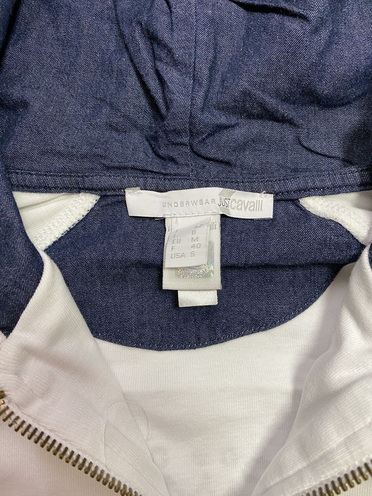 Just Cavalli Just Cavalli Underwear Big logo y2k zip hoodie Size S / US 4 / IT 40 - 3 Thumbnail