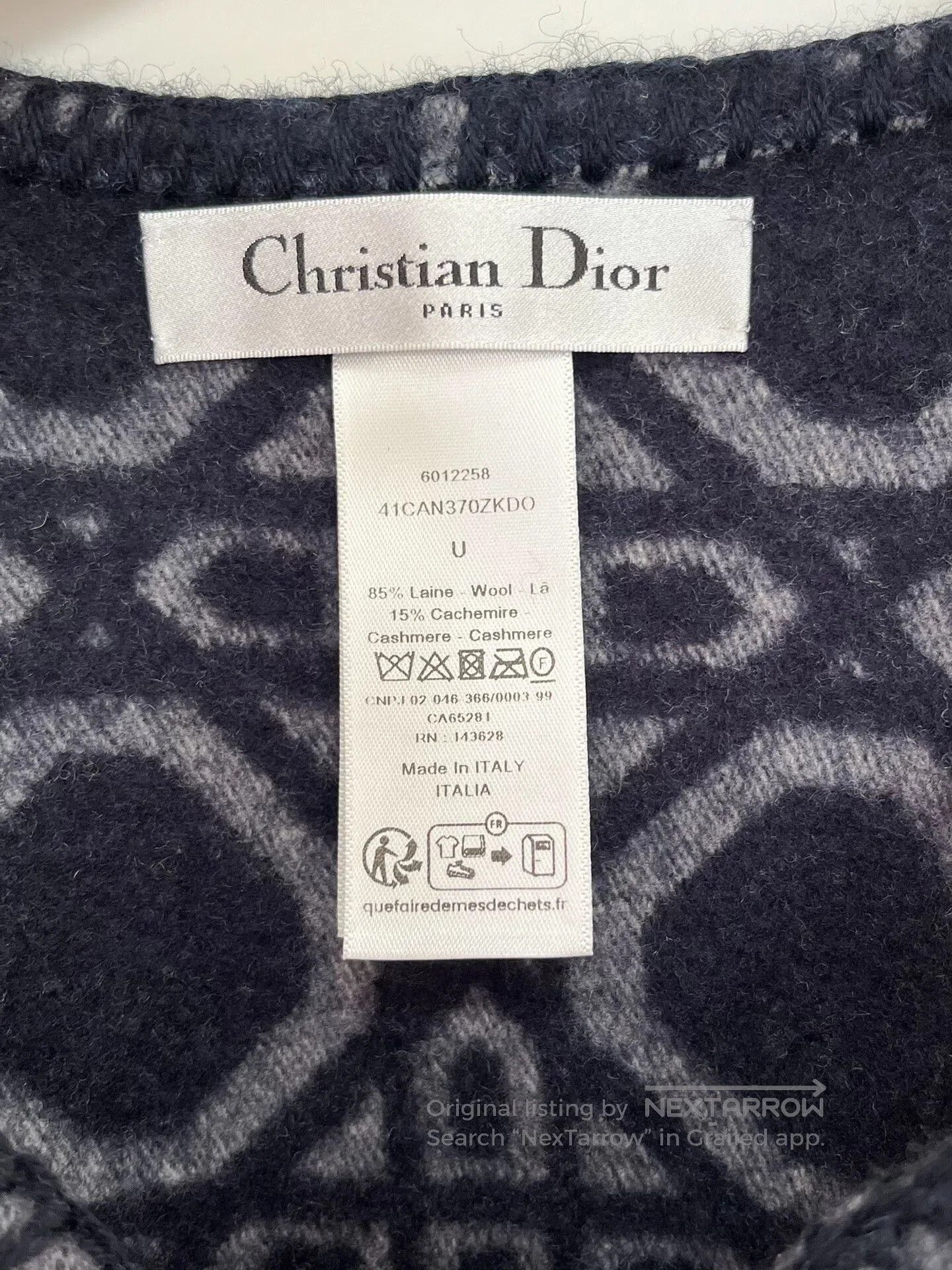 Dior Dior Shawl Cape. Size ONE SIZE - 5 Thumbnail
