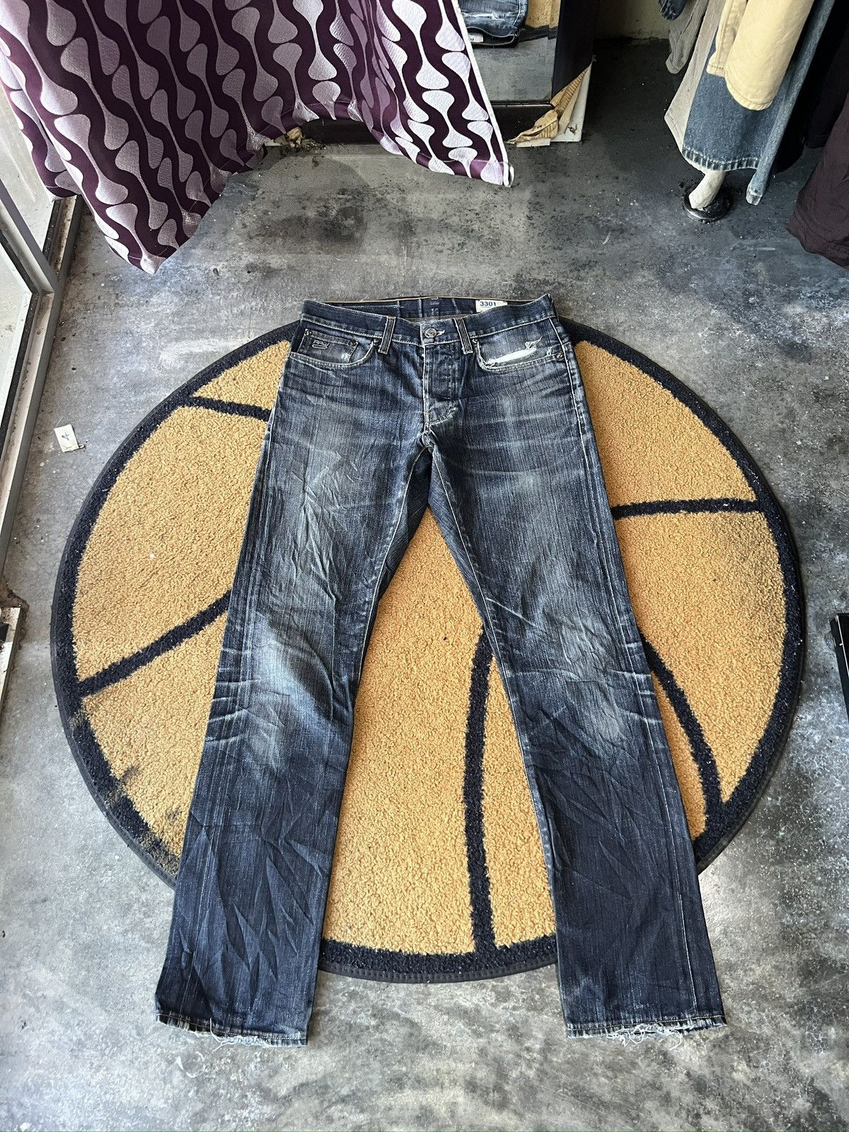 G-Star 🔥Made in Italy G-Star Raw Distressed Denim Size US 30 / EU 46 - 2 Thumbnail