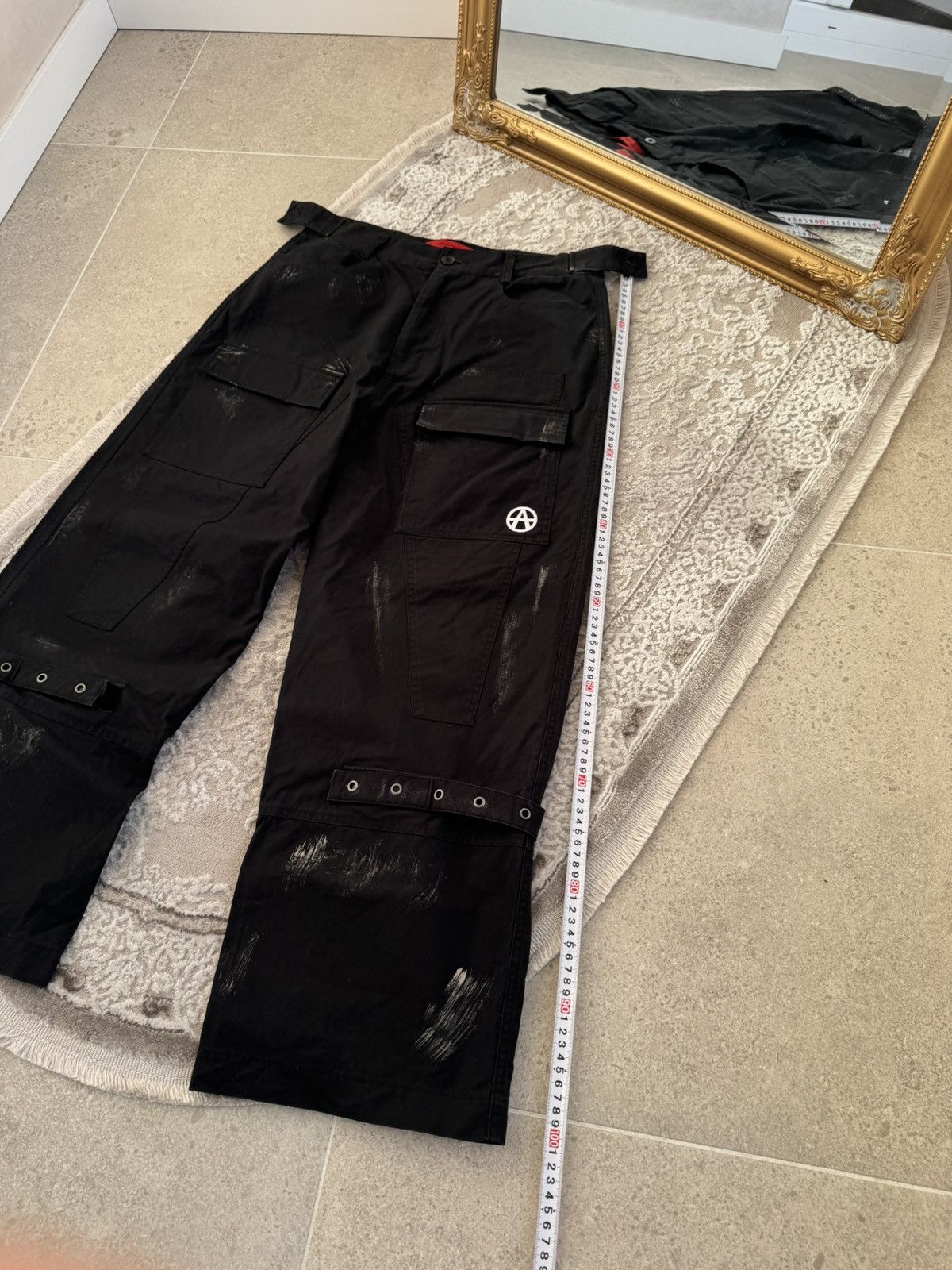 Acupuncture Acupuncture Goth Vintage Cargo Pants Y2K Multi Pockets Size US 34 / EU 50 - 3 Thumbnail
