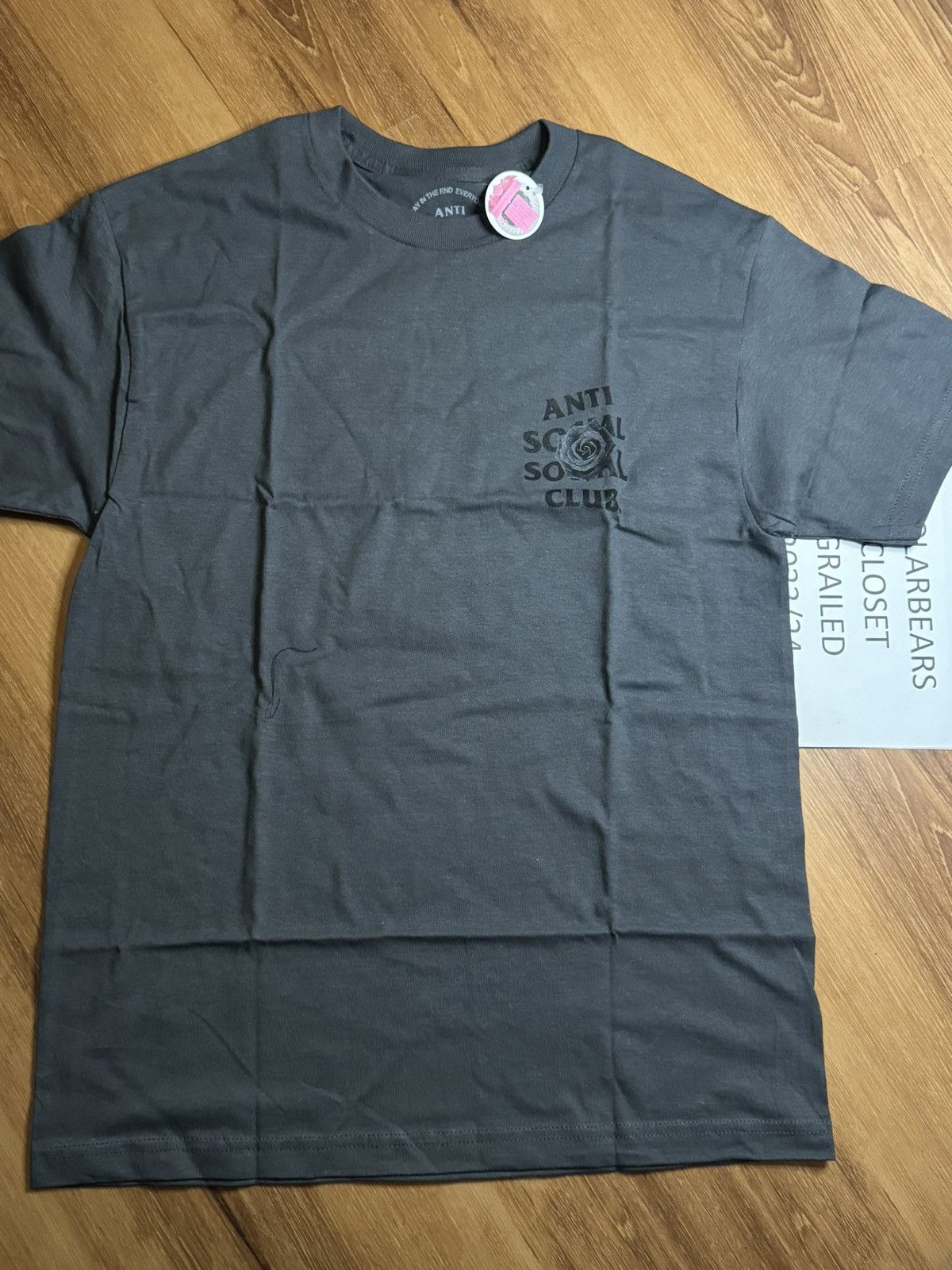 Anti Social Social Club ASSC Hell o Rose Tee Size US M / EU 48-50 / 2 - 2 Thumbnail
