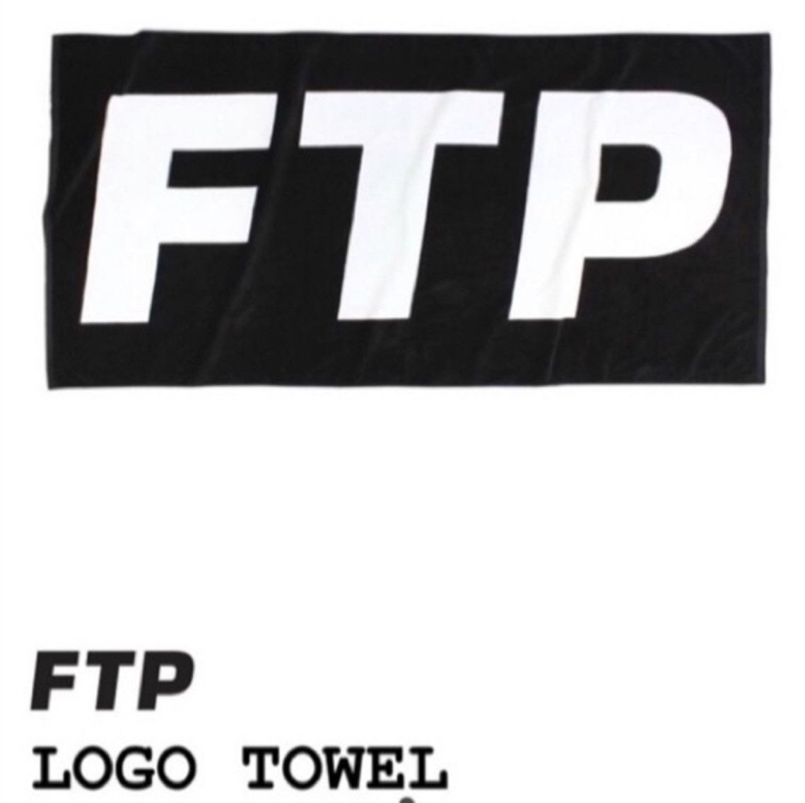 Fuck The Population FTP big logo towel Size ONE SIZE - 3 Thumbnail