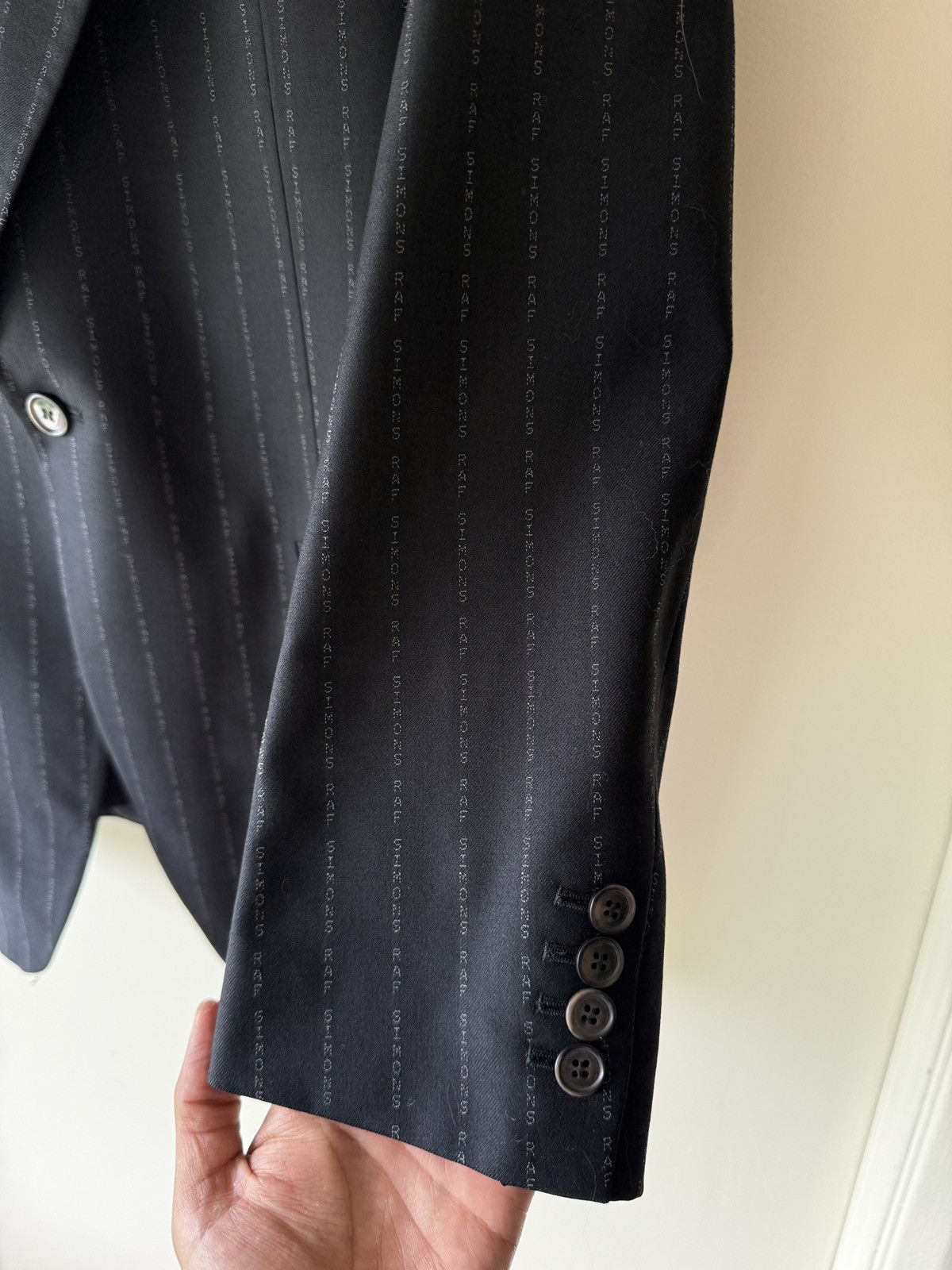 Raf Simons Pinstripe Limited Edition Suit Size 46R - 7 Thumbnail