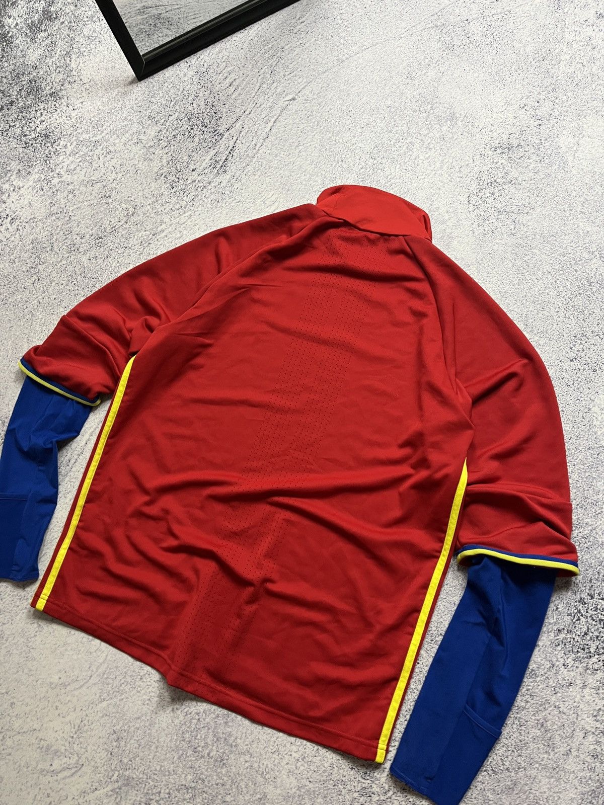 Adidas Adidas Spain 2016 Long Sleeve Football Soccer Jersey Top Size US L / EU 52-54 / 3 - 7 Thumbnail