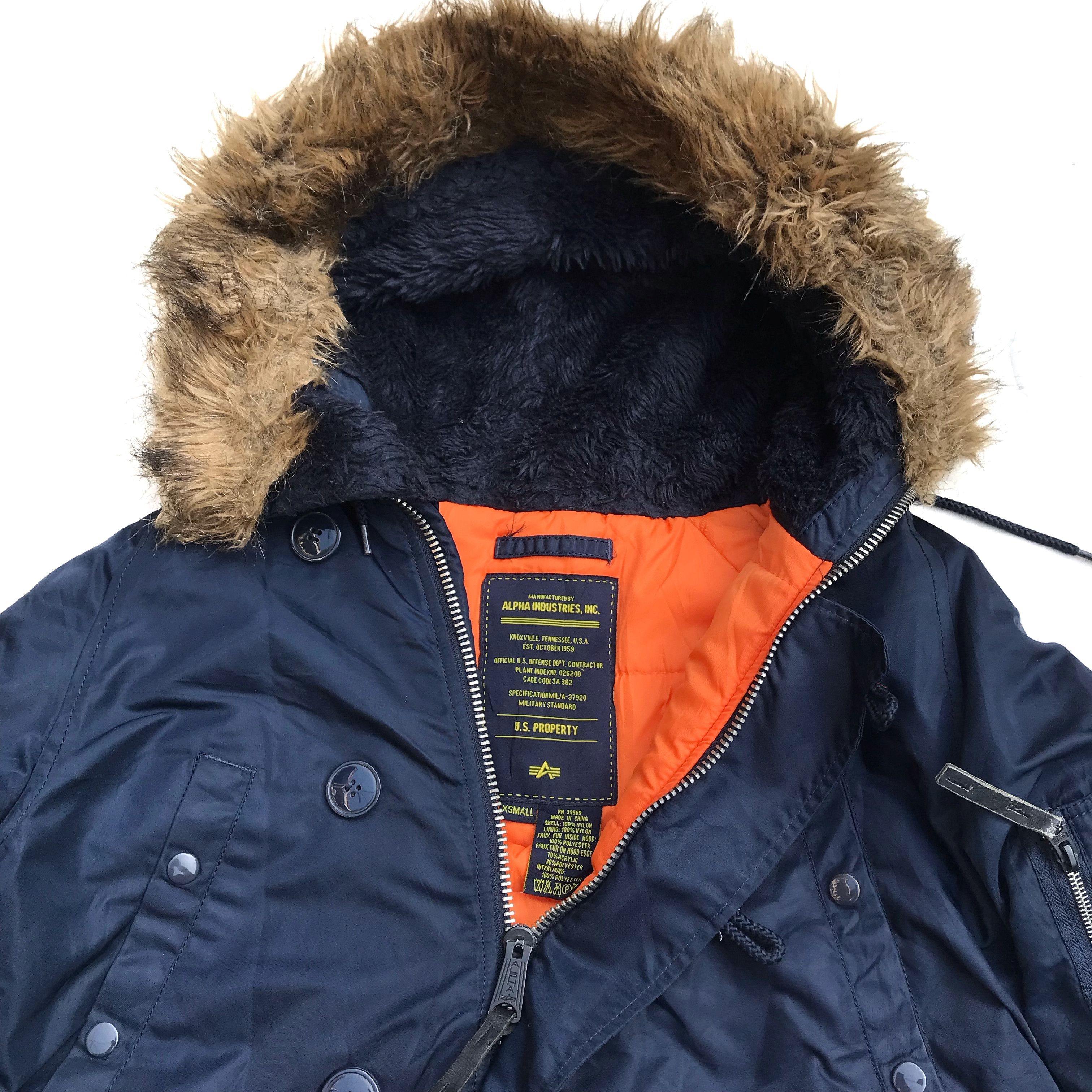 ジャケット・アウター ALPHA N3-B POLAR WARRIORS NAVY SIZE:S Alpha