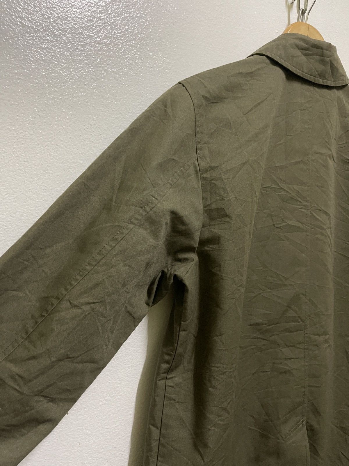 BASE CONTROL × Japanese Brand Base Control Green Army Jacket Parka Size US L / EU 52-54 / 3 - 13 Thumbnail