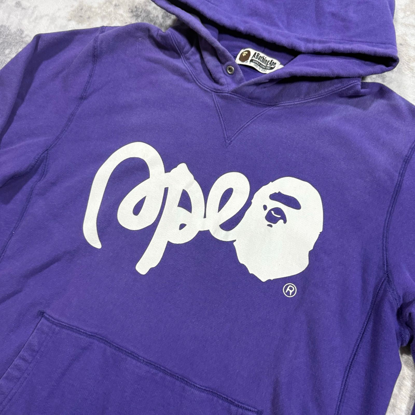 Bape × Nigo Authentic Bape 2000’s Graffiti Logo Hoodie XL Size US XL / EU 56 / 4 - 2 Thumbnail