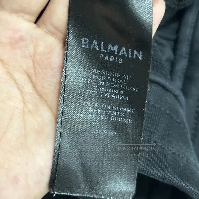 Balmain Balmain Black Cotton Men's Casual Pants . Size US 36 / EU 52 - 8 Thumbnail