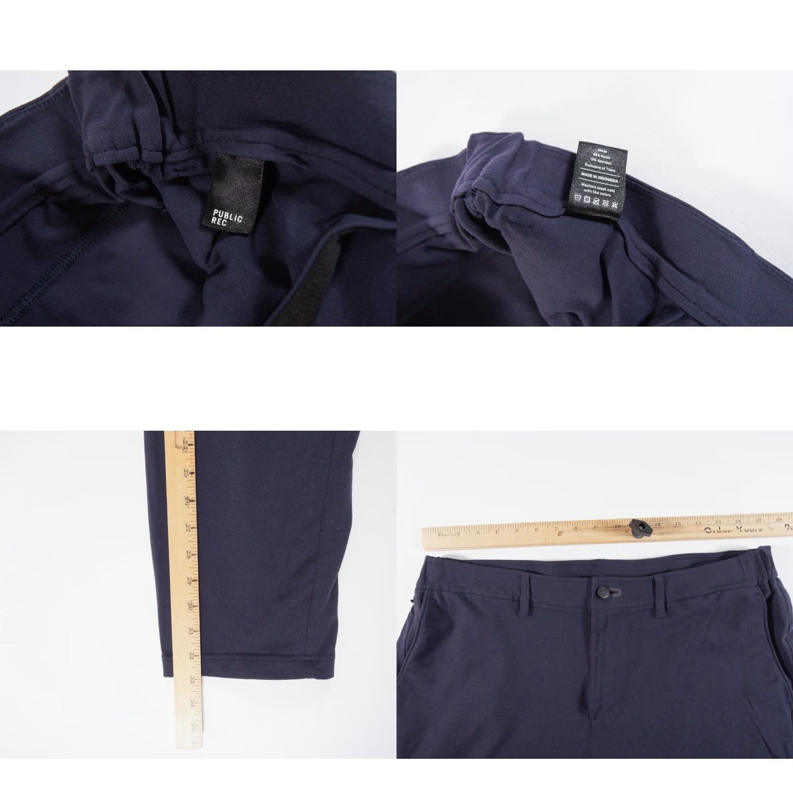 Vintage VINTAGE Public Rec Men's Pants Chino Casual Stretch Blue Size 36x34 Outdoor Size US 36 / EU 52 - 8 Thumbnail