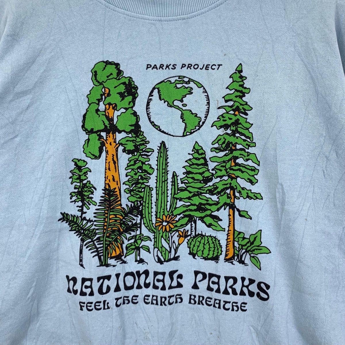Parks Project PARKS PROJECT Habitat Ecosystem Drawings Print Blue Size US XL / EU 56 / 4 - 3 Thumbnail