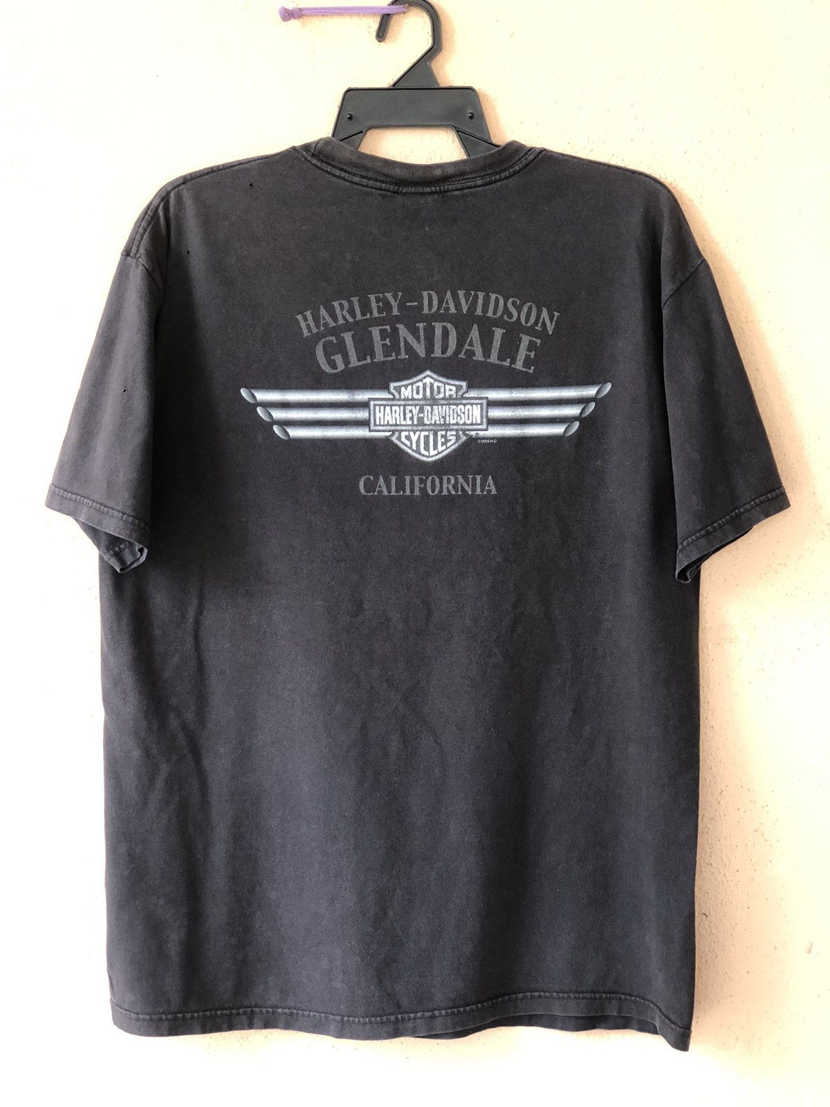 Harley Davidson × Vintage Vintage Harley Davidson Fat Boy Tee Size US L / EU 52-54 / 3 - 15 Thumbnail