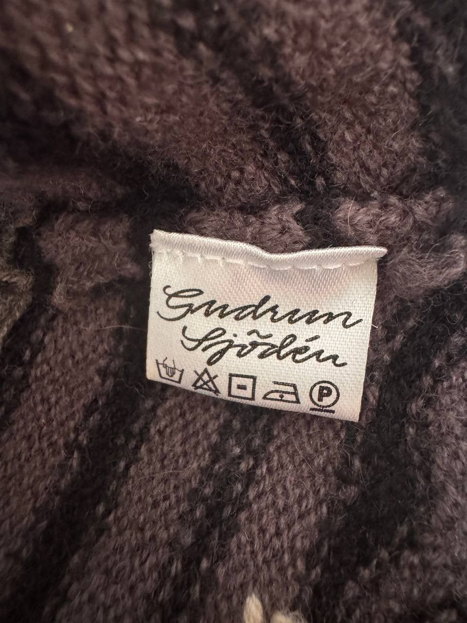 Gudrun Sjoden Gudrun Sjoden Knit Floral Pattern Wool Vest Size L Size L / US 10 / IT 46 - 4 Thumbnail