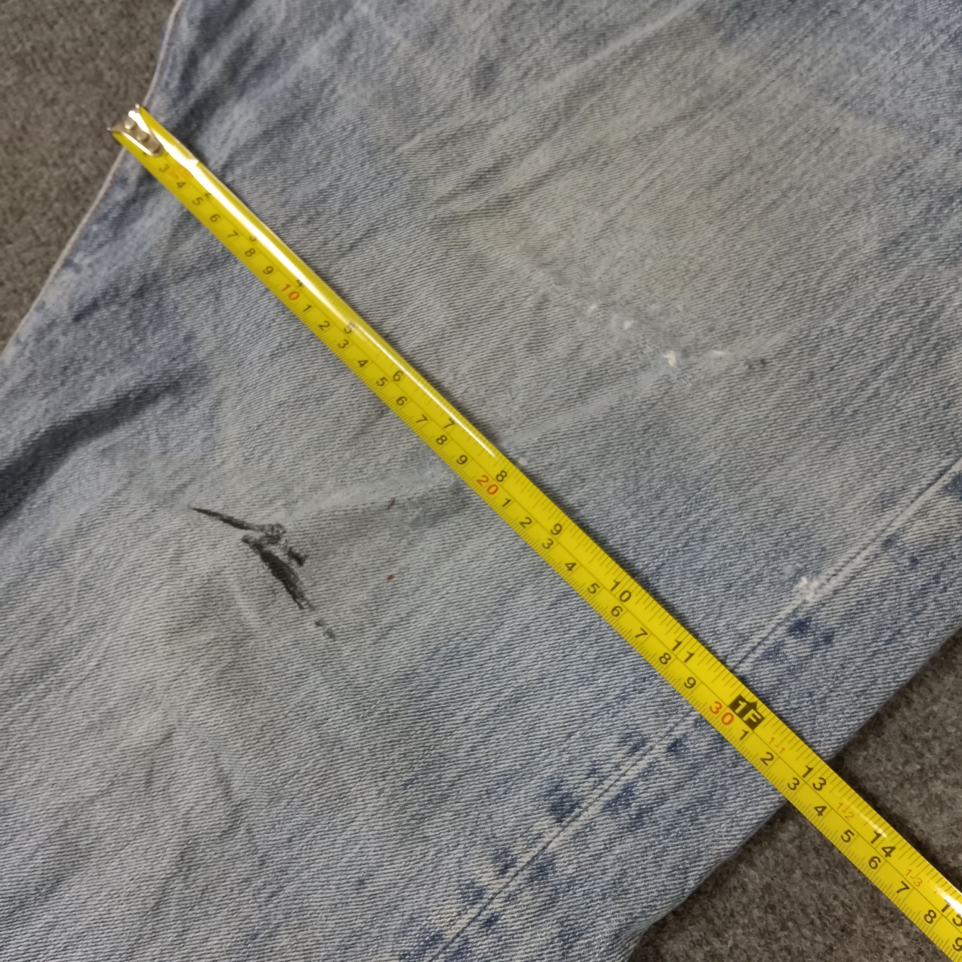 Levi's Levi's 501 Distressed Grunge Style Denim Jeans Size US 40 / EU 56 - 9 Thumbnail