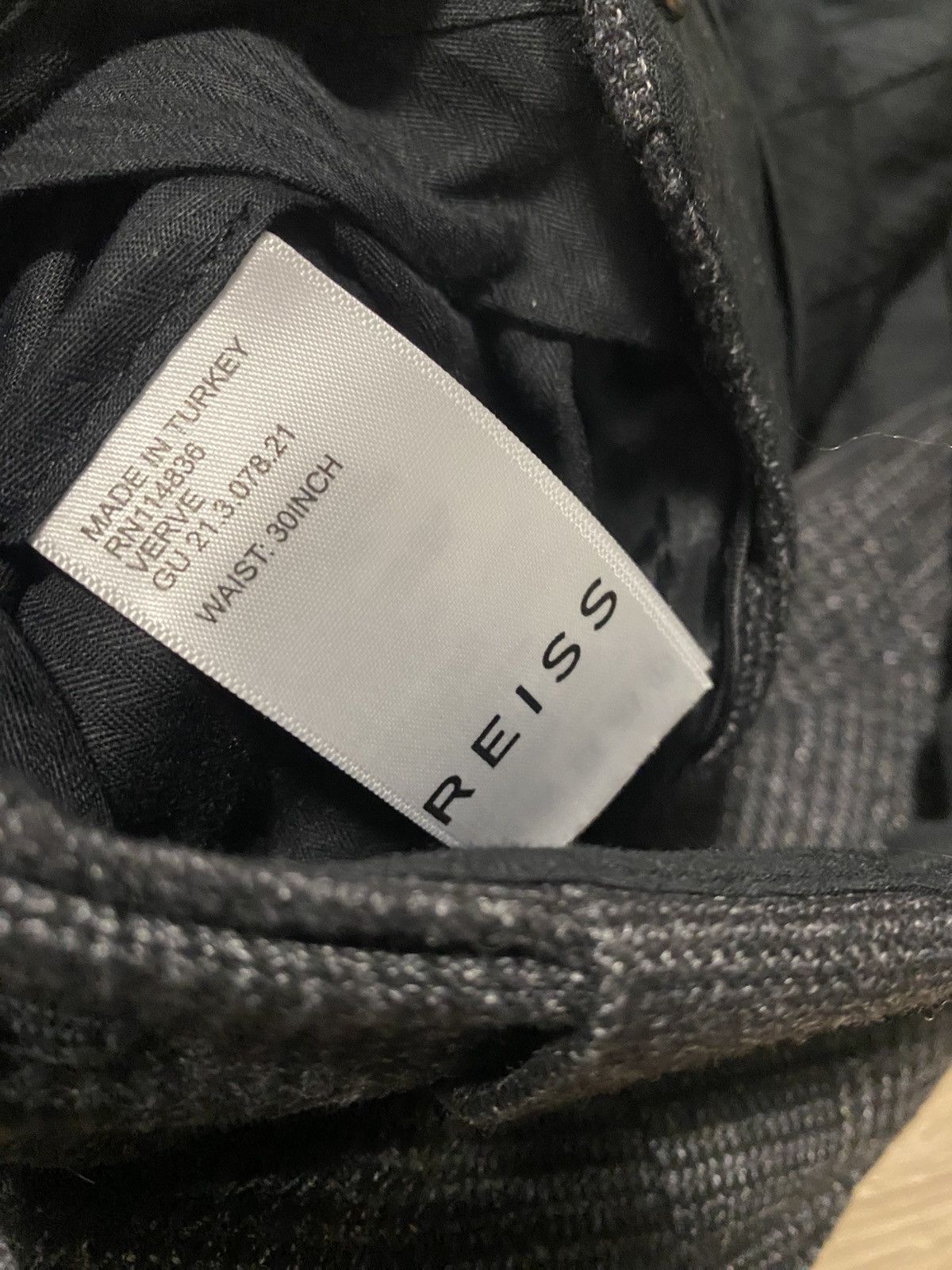 Reiss Reiss Checkered Classic Trousers Pants Size US 30 / EU 46 - 4 Thumbnail