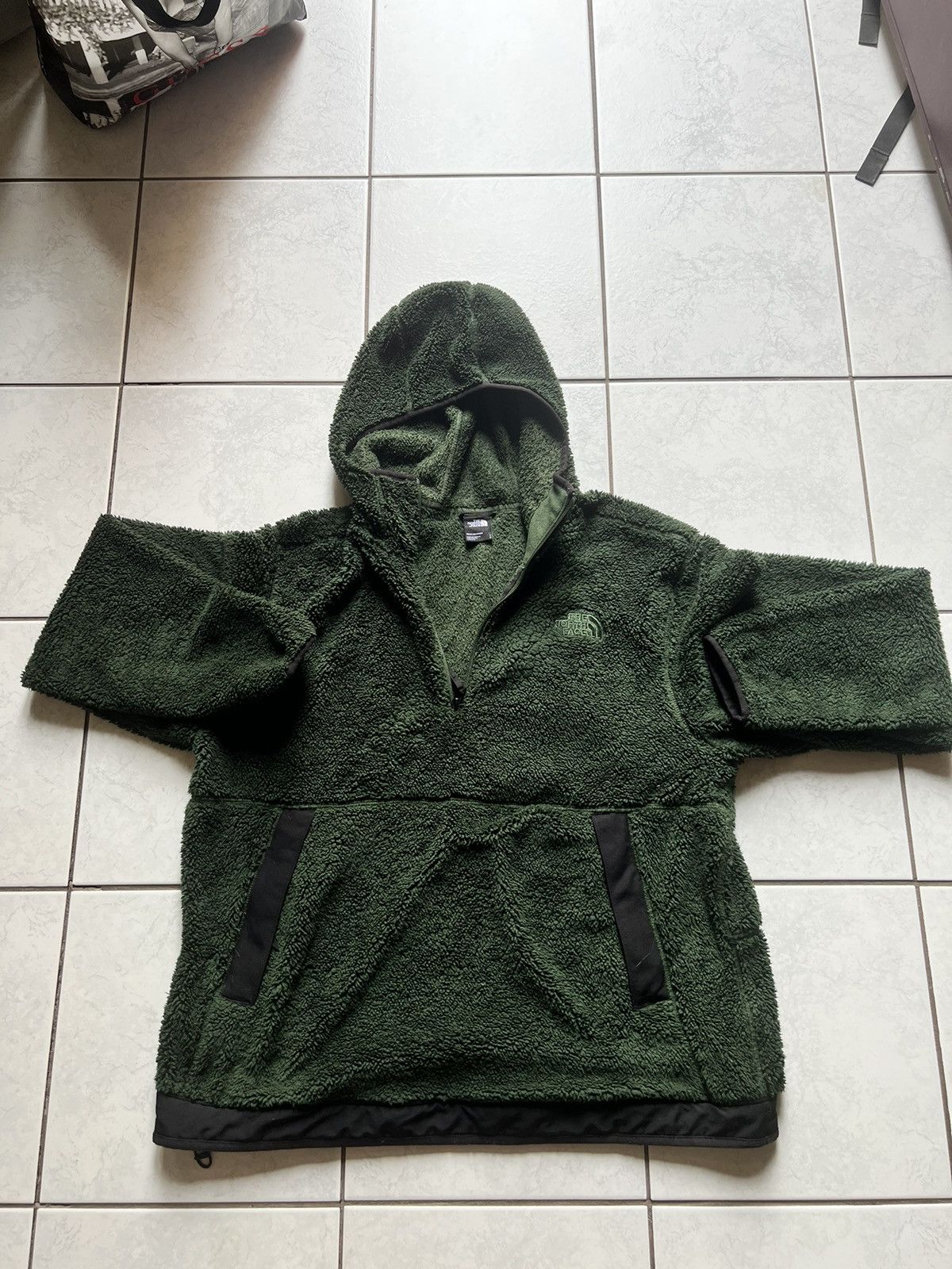 The North Face North Face Green Fleece Jacket Size US L / EU 52-54 / 3 - 1 Thumbnail