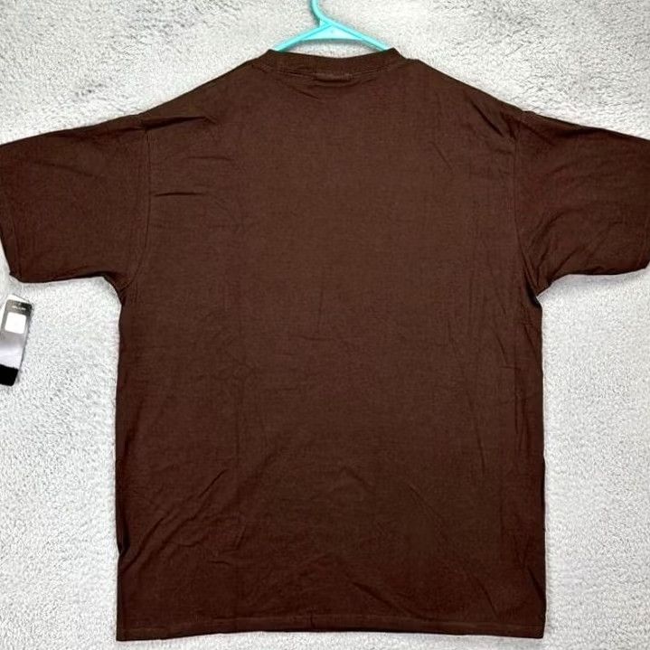 NFL VINTAGE? No. Cleveland Browns T-Shirt Adult XL Brown NFL Baker Mayfield Tee Mens Majestic NEW Size US XL / EU 56 / 4 - 3 Thumbnail