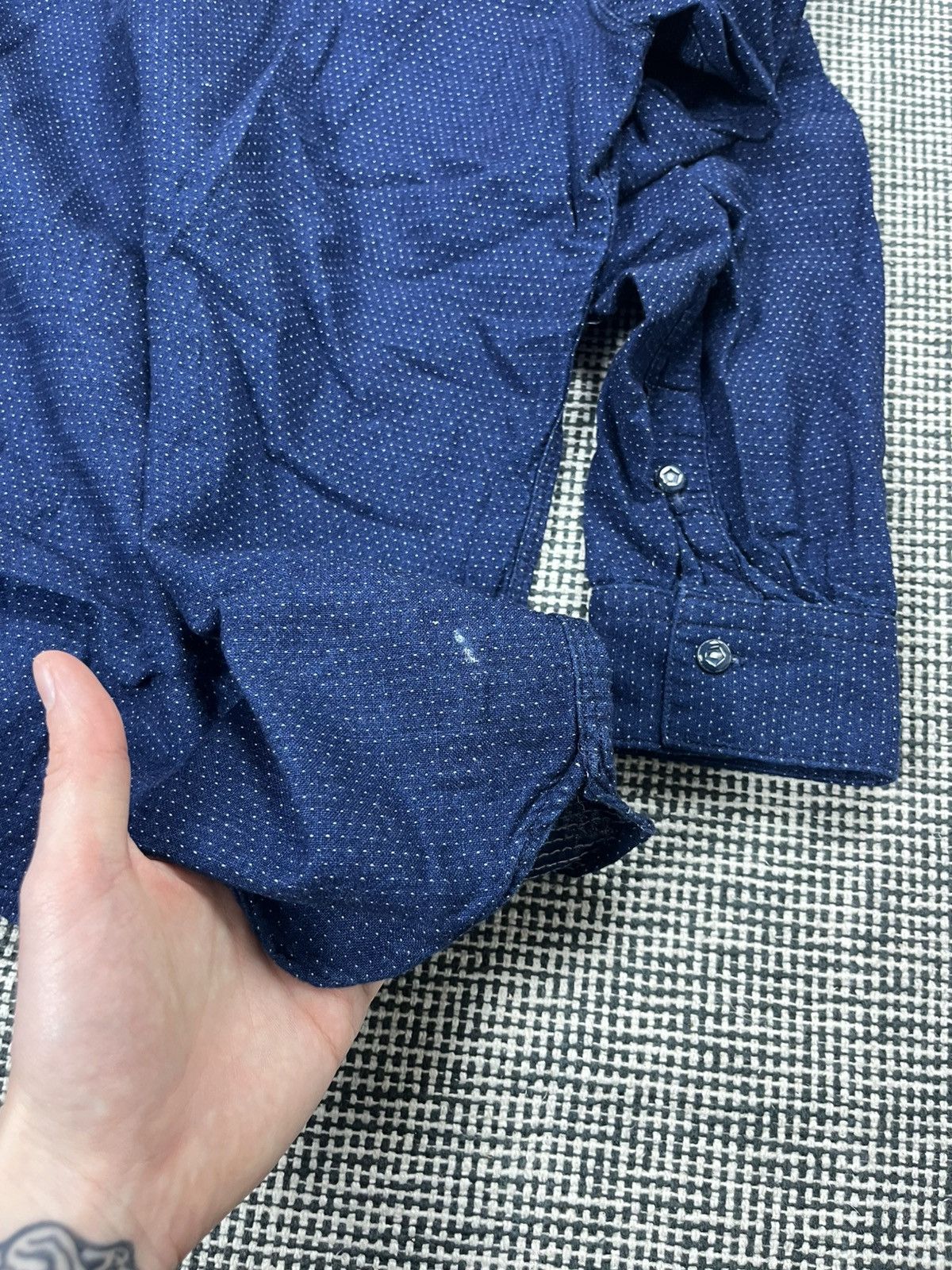 Designer × Japanese Brand × Kai D. Kai D. Artisanal made in Japan button up ls shirt Size US XL / EU 56 / 4 - 6 Thumbnail