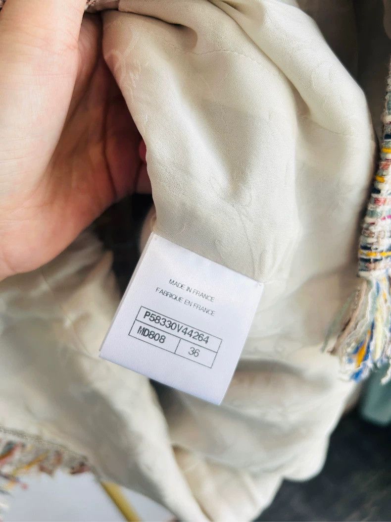 Chanel Chanel 18P Waterfall Series Colorful Woven Tassel Flare Sl Size XS / US 0-2 / IT 36-38 - 5 Thumbnail