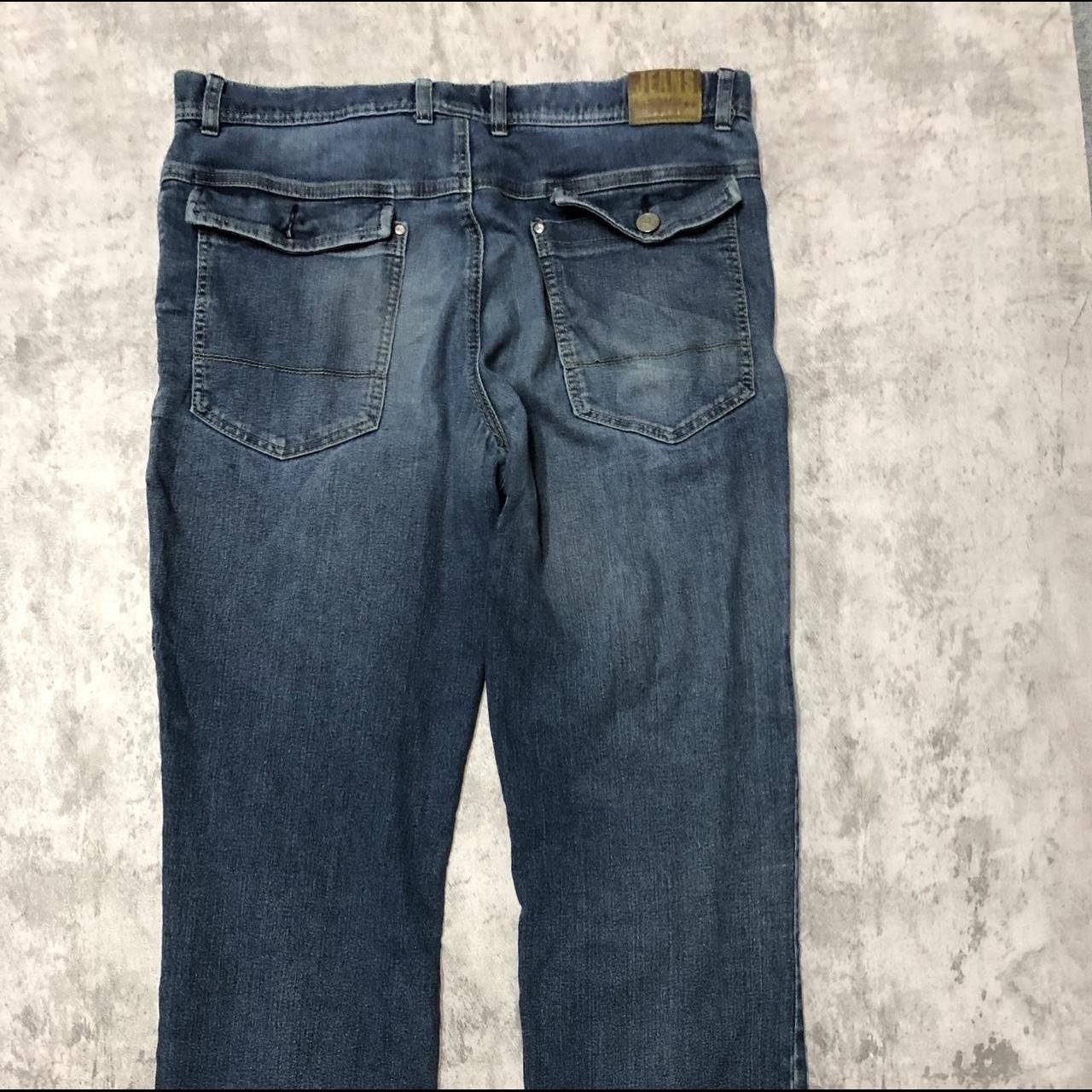 Other Blue denim cargo jeans with a relaxed fit, featuring Size US 36 / EU 52 - 4 Thumbnail