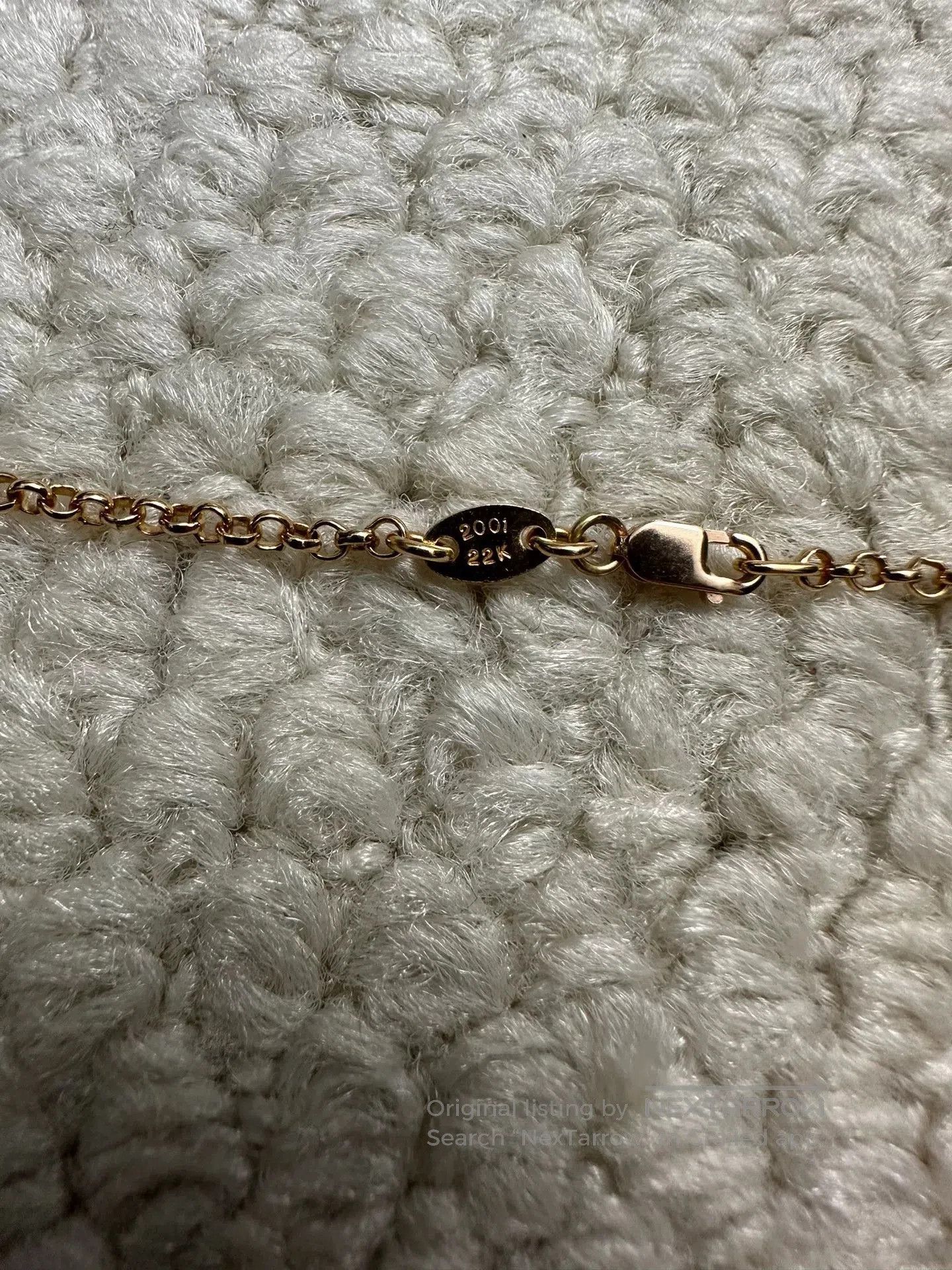Chrome Hearts Chrome Hearts 22k RollChain Gold Necklace. Size ONE SIZE - 3 Thumbnail