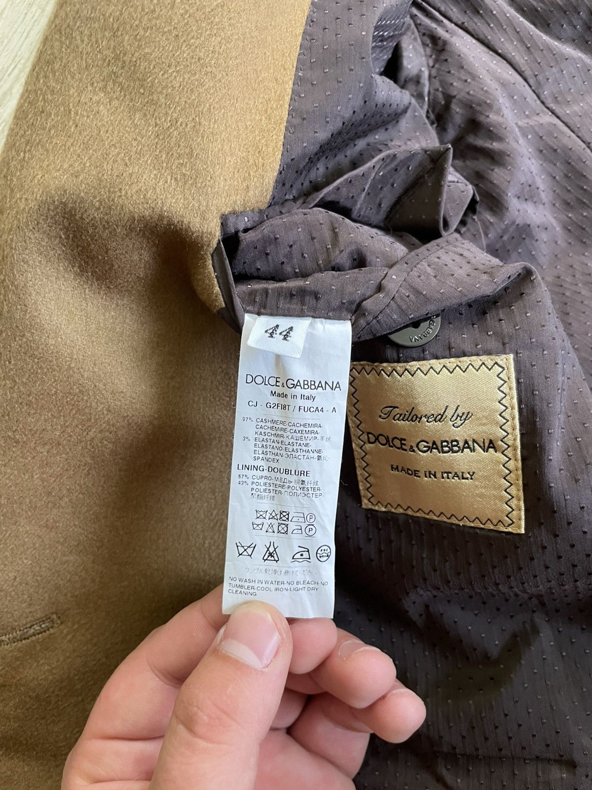 Dolce & Gabbana Dolce Gabbana Made In Italy Coat 🇮🇹 Size M / US 6-8 / IT 42-44 - 19 Thumbnail