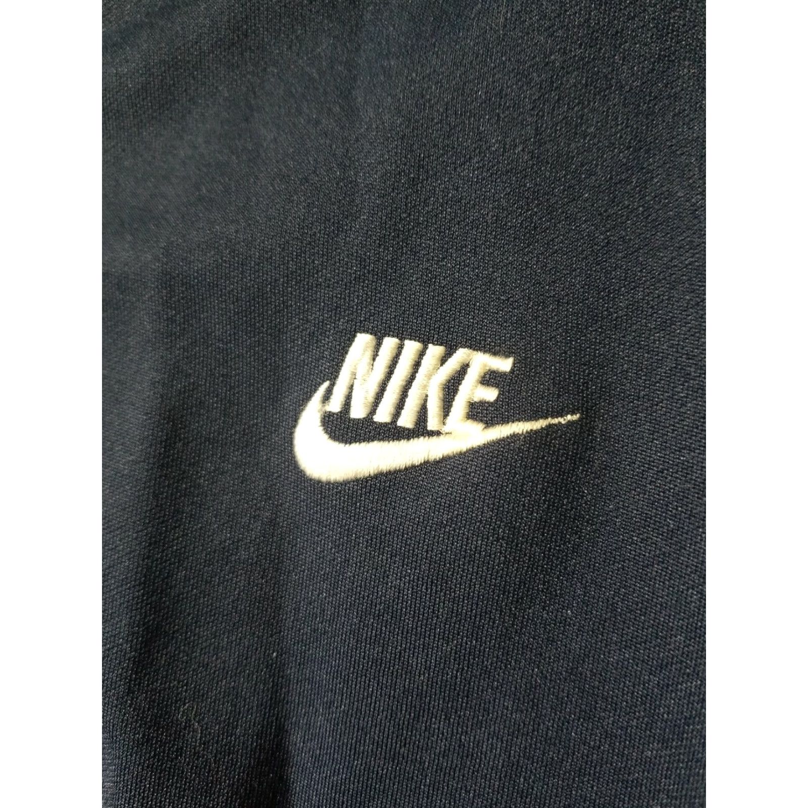 Nike Nike Track Jacket Mens 2XL Navy Blue Vintage 1990s Spell Out Athletic Outerwear Size US XXL / EU 58 / 5 - 3 Thumbnail