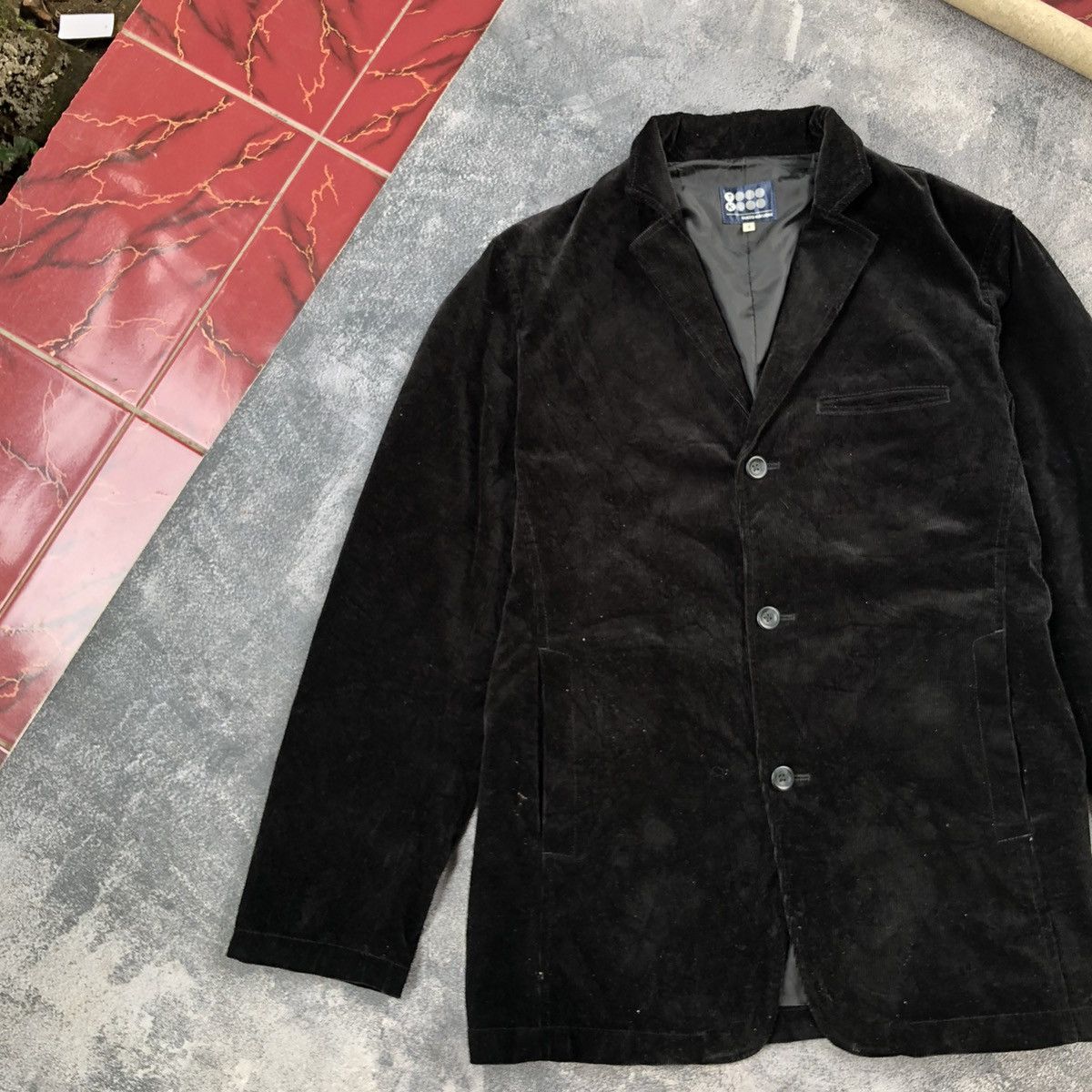 Takeo Kikuchi Blazer Outer Courduroy By Takeo KIKUCHI Good Condition Size 40S - 4 Thumbnail