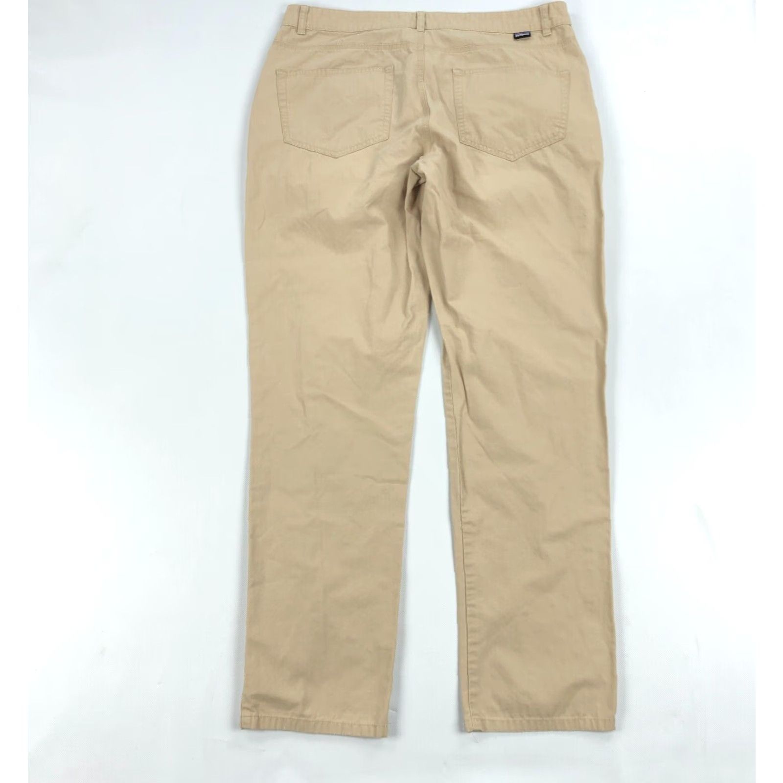 Patagonia Patagonia Guild Pants Mens 33 Light Khaki Lightweight Durable Canvas Cotton 5-Pocket Regular Inseam 31 Beige Size US 33 - 3 Thumbnail