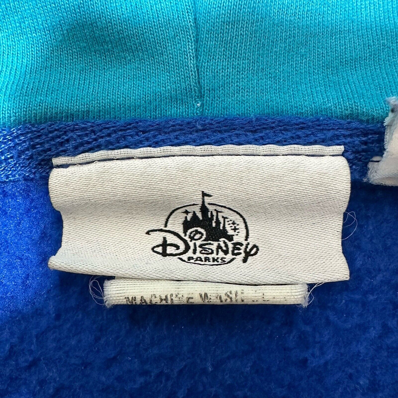 Disney Disney Medium Blue 2020 Full Zip Hoodie Sweatshirt Size US M / EU 48-50 / 2 - 4 Thumbnail