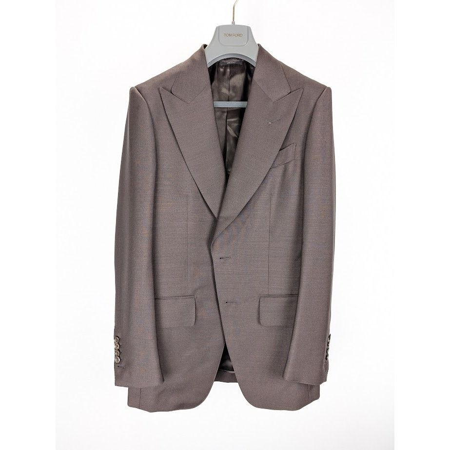 Tom Ford o1rshd1 Blazer Jacket in Bitter Chocolate Size US S / EU 44-46 / 1 - 1 Thumbnail