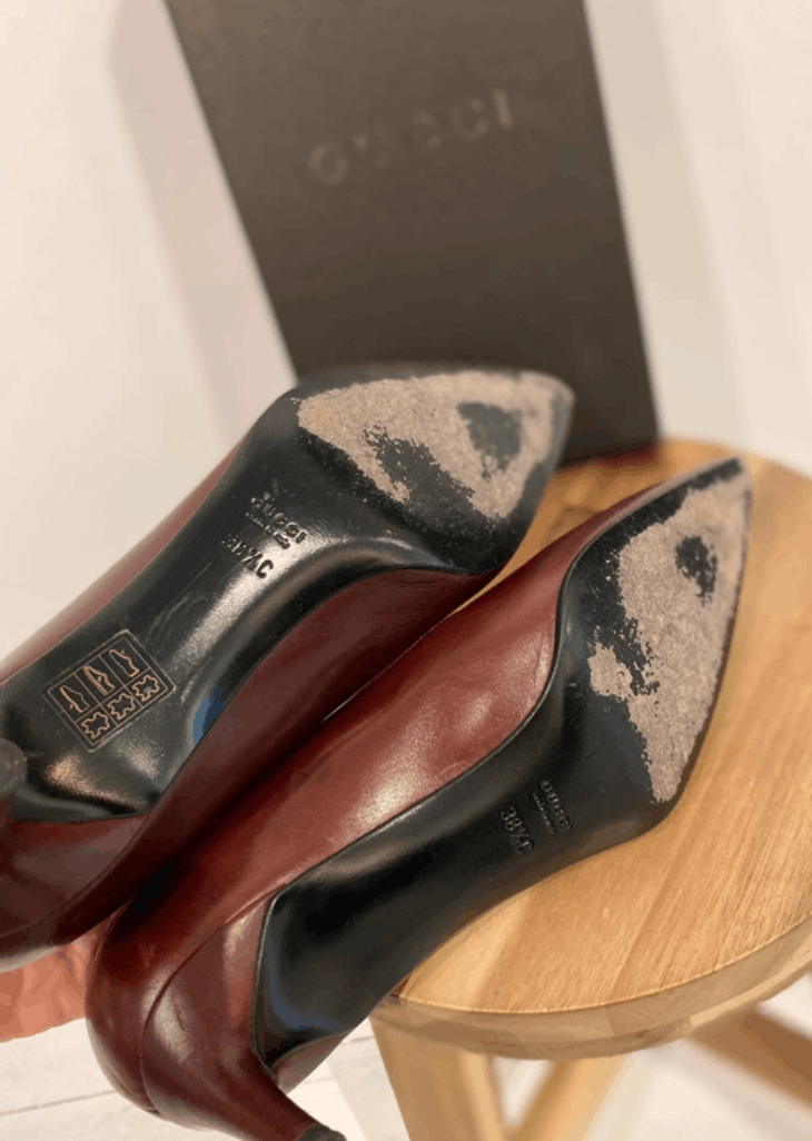 Gucci × Tom Ford × Vintage Gucci Shoes Heels Sandals Tom Ford Leather Vintage Size US 8.5 / IT 38.5 - 5 Thumbnail
