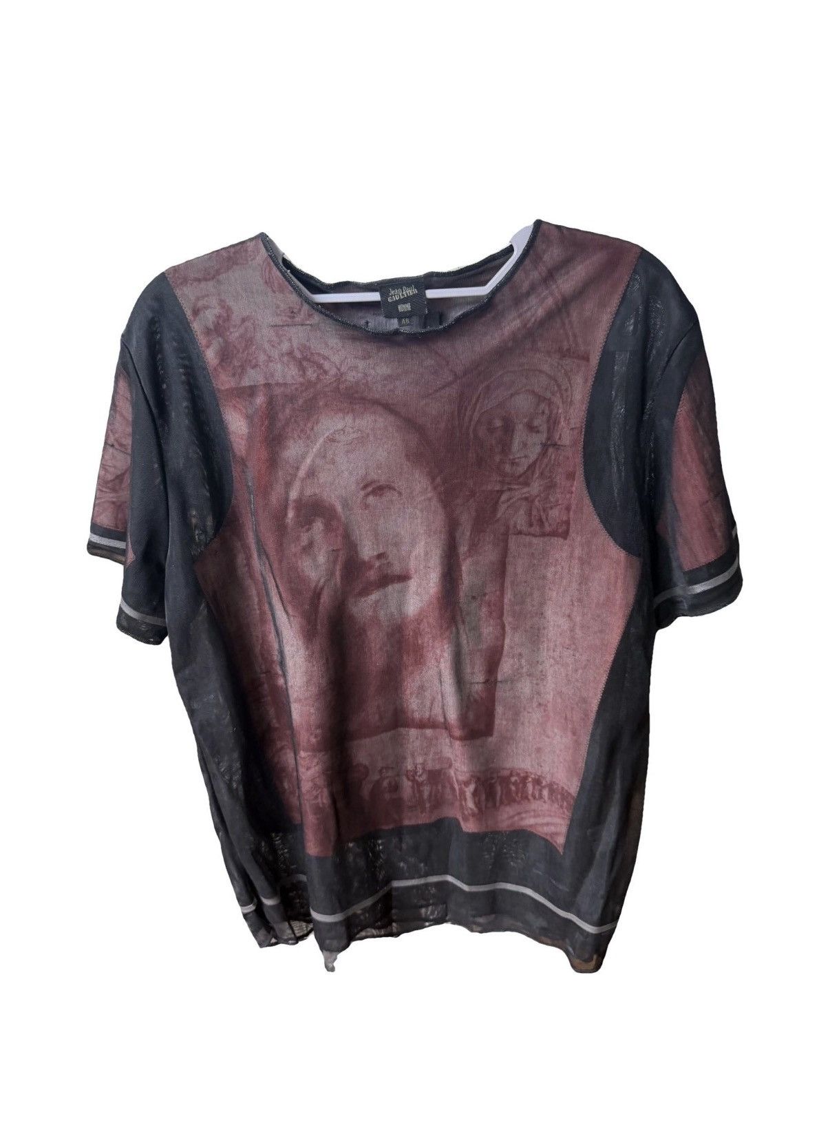 Jean Paul Gaultier Jean Paul Gaultier SS1998 “Jesus / Roman” Archival Mesh Top Size US M / EU 48-50 / 2 - 1 Thumbnail