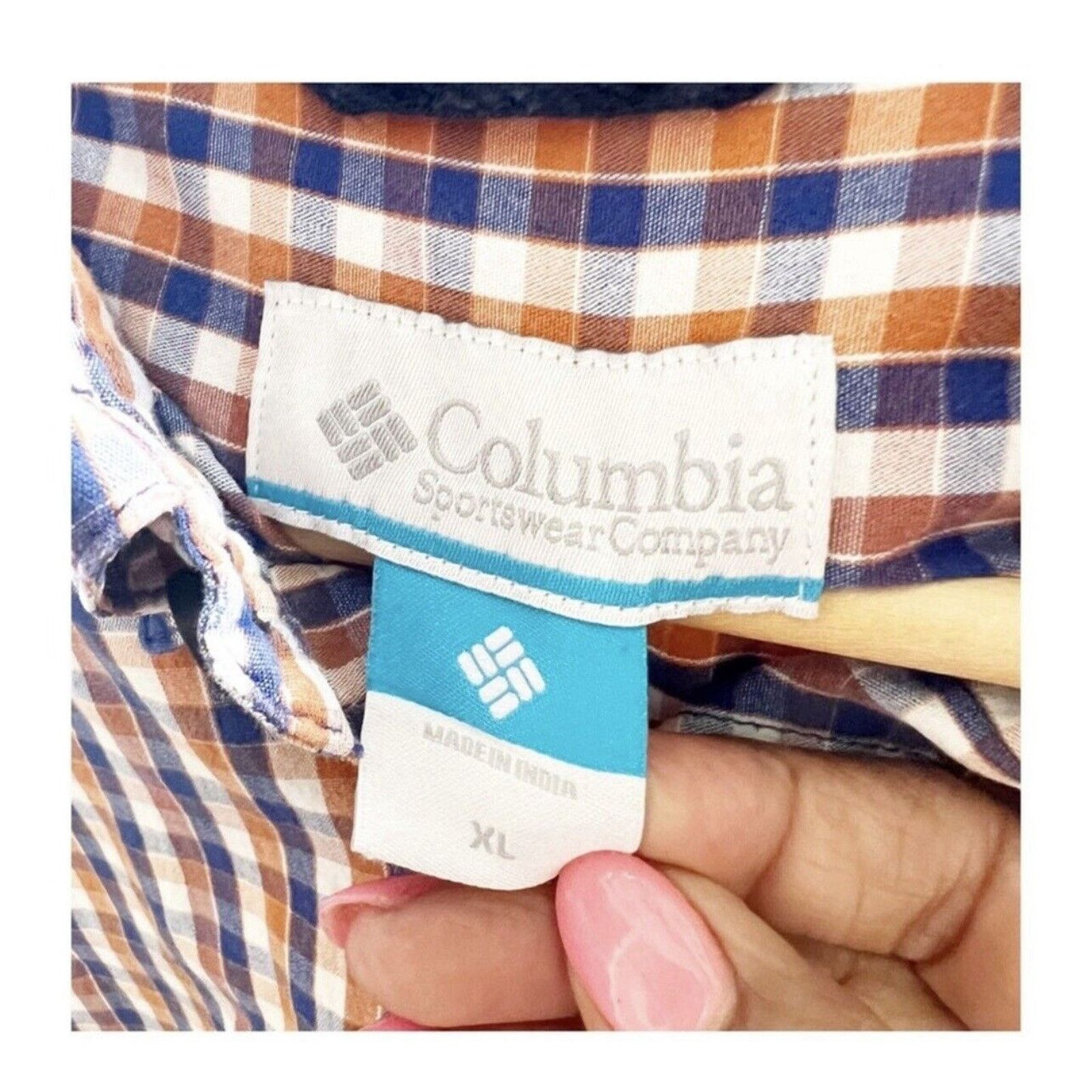 Columbia Columbia Men’s Plaid Long Sleeve Outdoors Shirt Size XL Size US XL / EU 56 / 4 - 6 Thumbnail